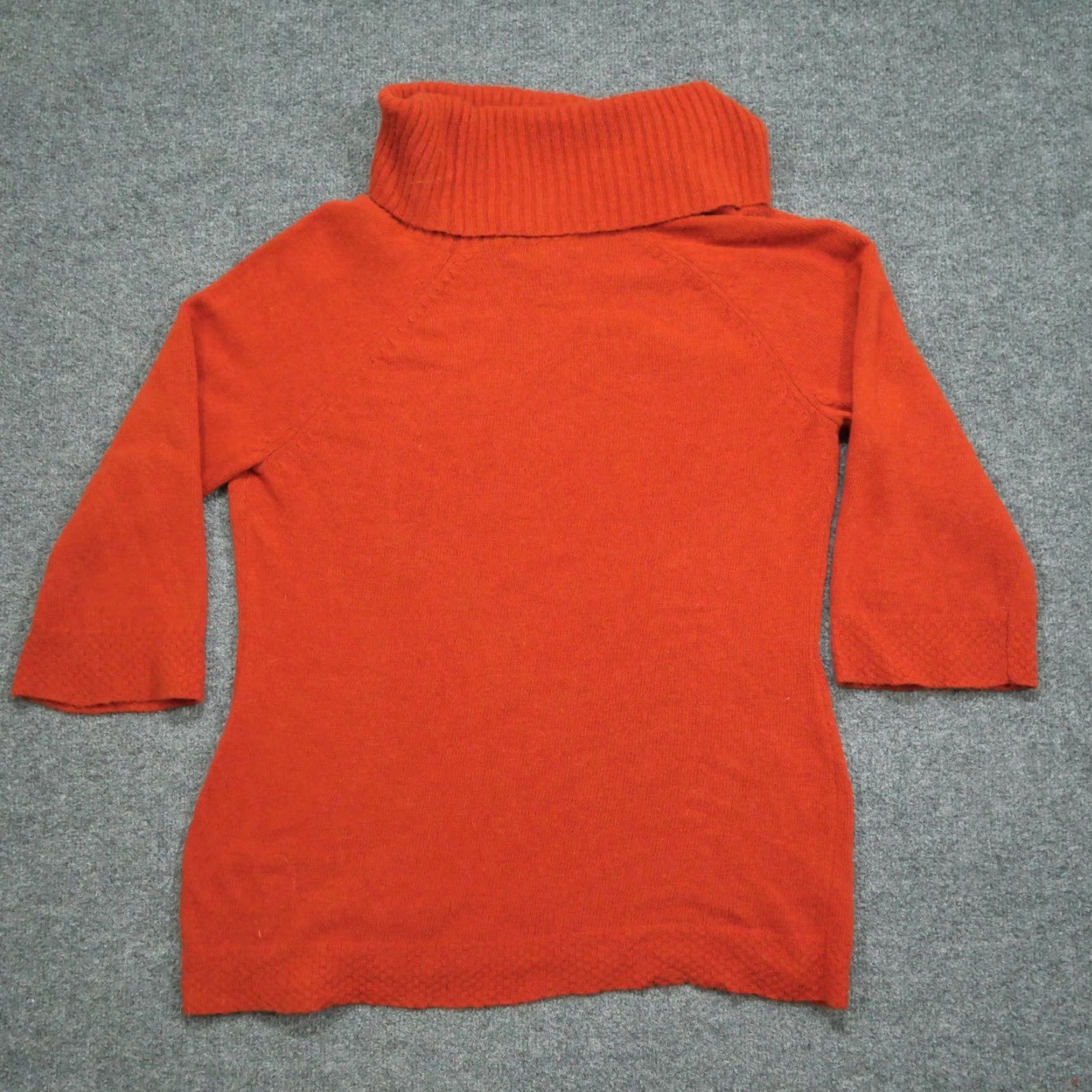 Vintage VINTAGE Marisa Christina Sweater Womens XL Orange Angora Hair Blend Turtle Neck Pullover Size XL / US 12-14 / IT 48-50 - 7 Thumbnail
