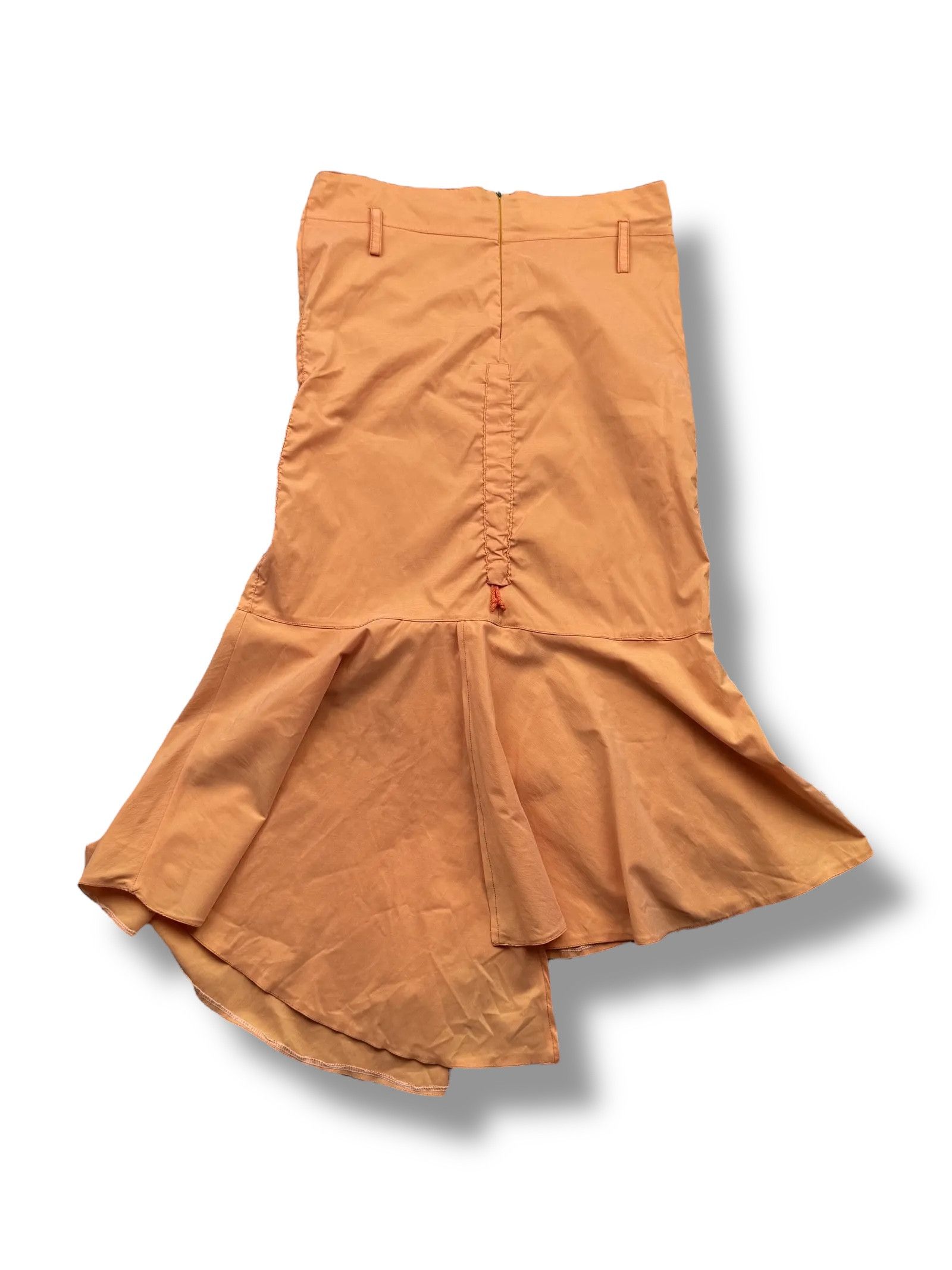 Japanese Brand Maxi Asymmetry Flare Skirt From The 90's(V391) Size 28" / US 6 / IT 42 - 5 Thumbnail