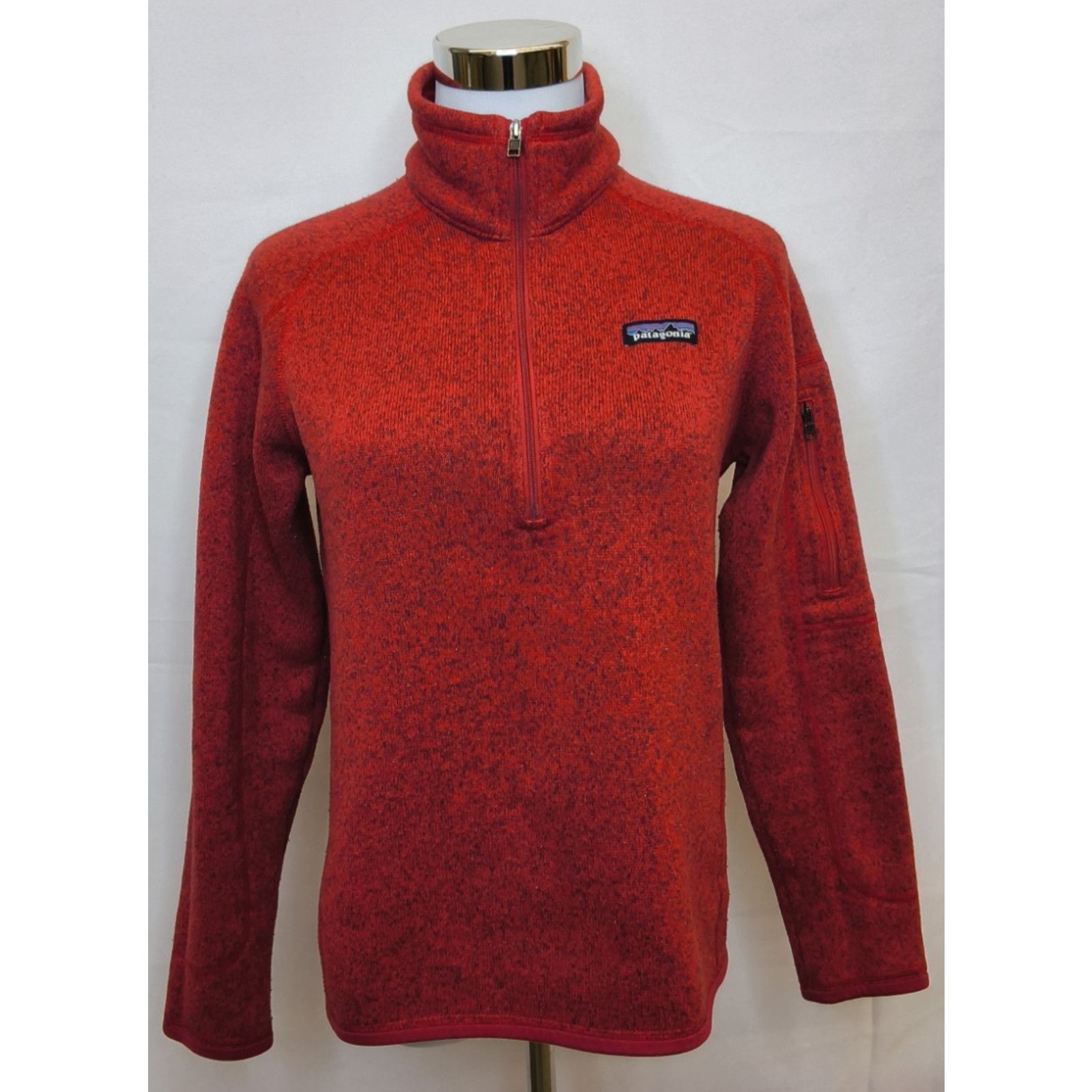 Patagonia Patagonia Better Sweater Women's S Red Knit 1/4 Zip Size S / US 4 / IT 40 - 2 Thumbnail