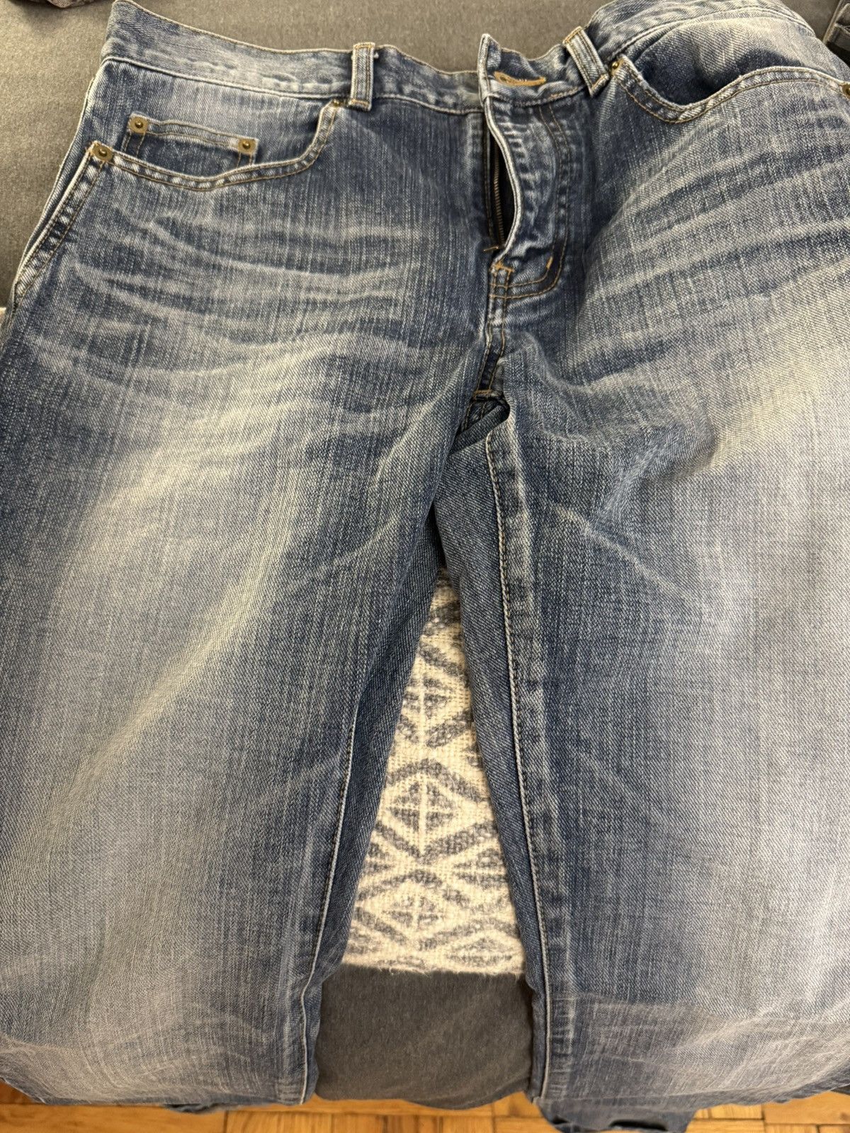 Saint Laurent Paris × Yves Saint Laurent Saint Laurent Paris University Denim Jeans D02 Size US 30 / EU 46 - 6 Thumbnail