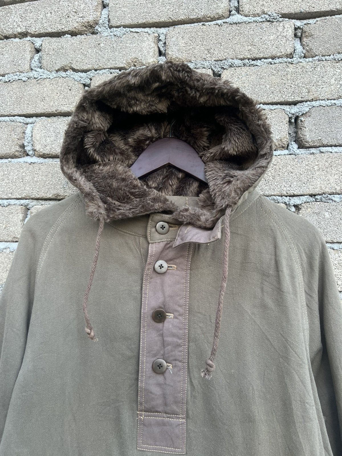 Beams Japan Beams Japan Thermal Insulation Fleece Lined Jacket Hoodie Size US L / EU 52-54 / 3 - 5 Thumbnail
