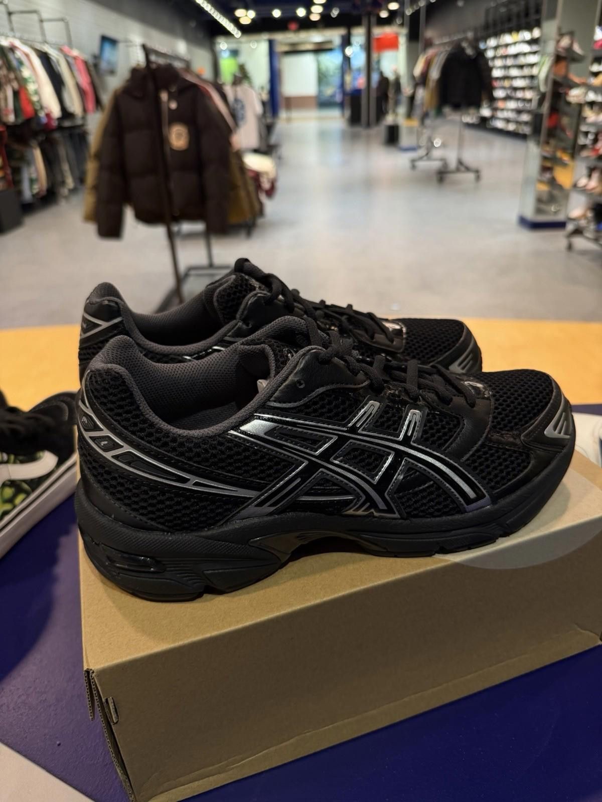 Asics ASICS Gel-1130 Black Pure Silver Men (11.5) 1201A906-001 NEW Size US 11.5 / EU 44-45 - 4 Thumbnail