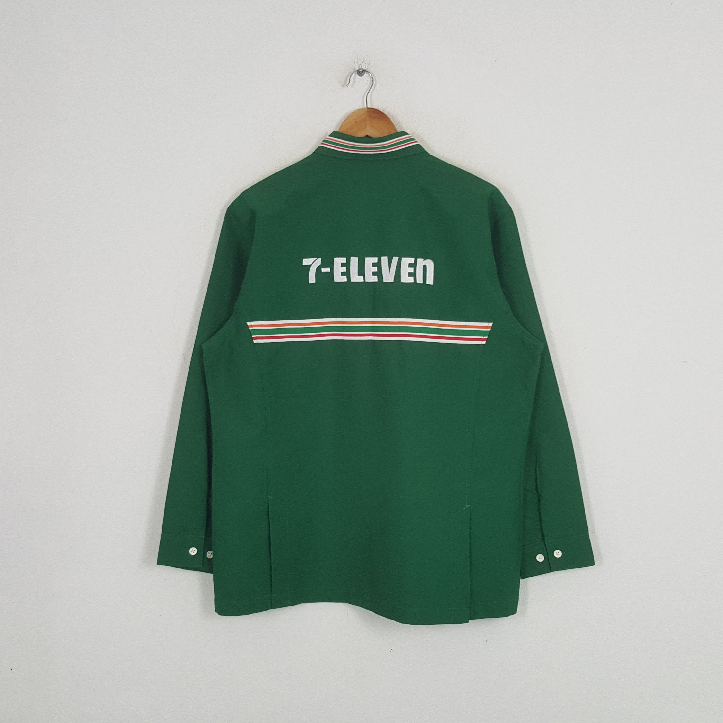 Japanese Brand × Vintage Vintage 7 Eleven Japanese Brand Staff Jacket Size US L / EU 52-54 / 3 - 1 Thumbnail
