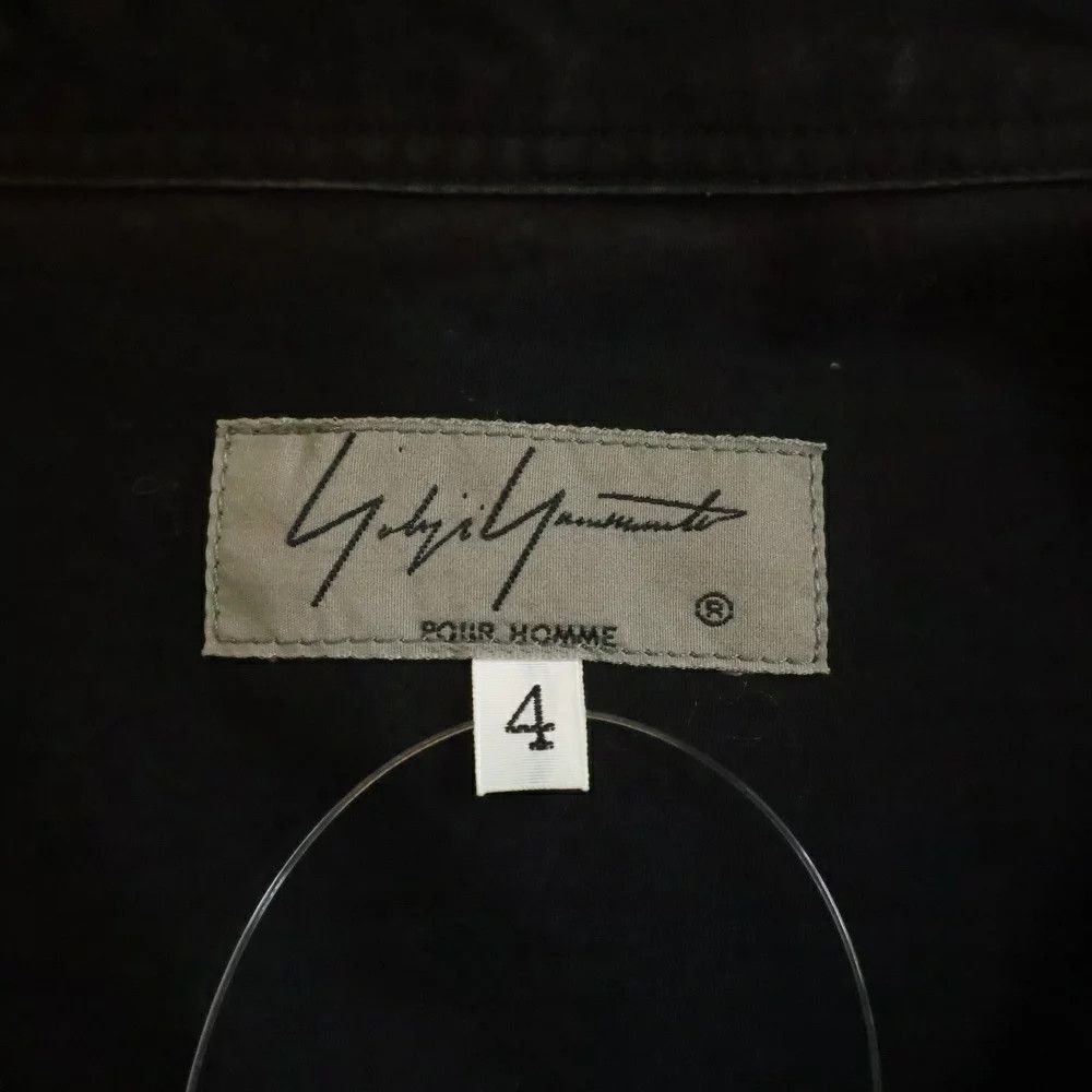 Yohji Yamamoto Yohji Yamamoto POUR HOMME 19AW Collar Layered Regular Shirt Size US XL / EU 56 / 4 - 7 Thumbnail