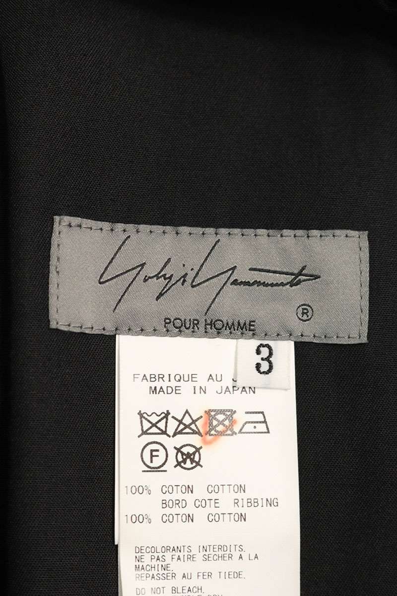 Yohji Yamamoto Yohji Yamamoto POUR HOMME // Cotton twill rib long pants Size US 33 - 3 Thumbnail