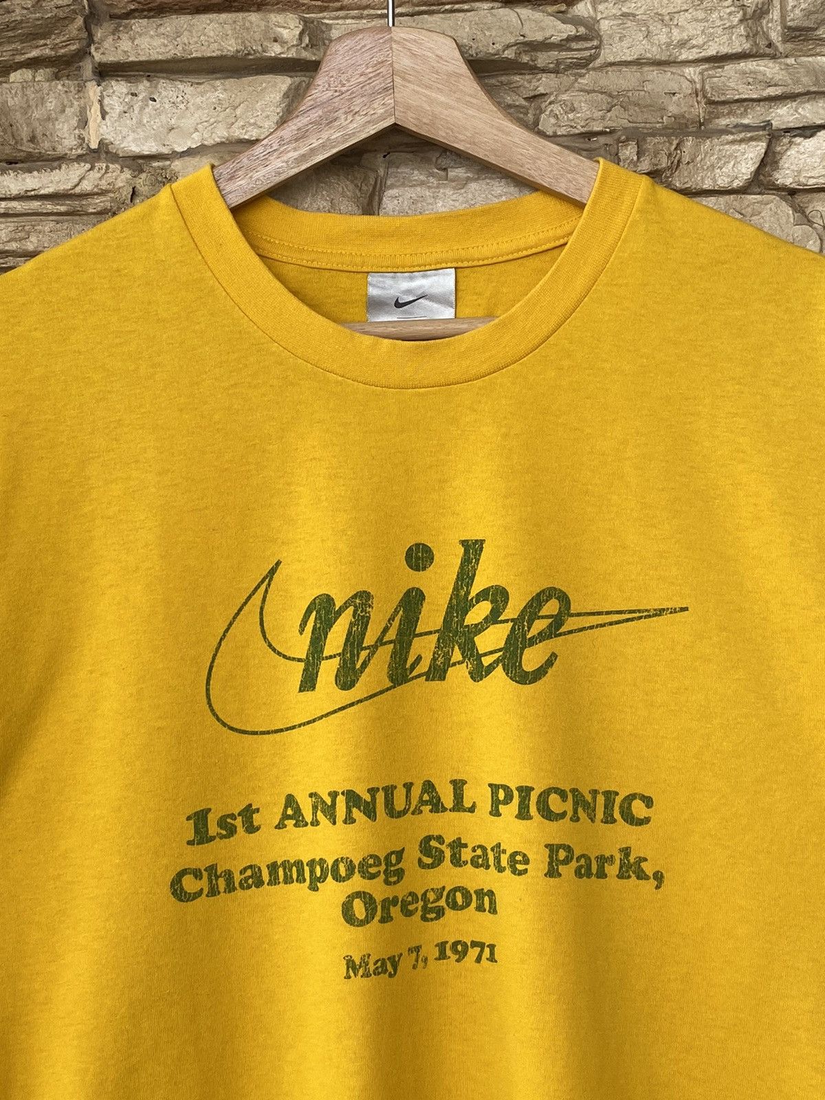 Nike Vintage Nike 1971 Tees Vtg Size US L / EU 52-54 / 3 - 2 Thumbnail