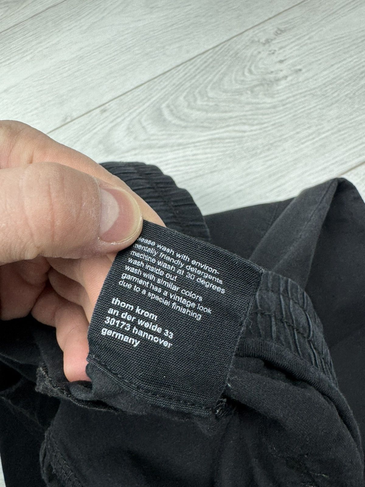 Thom Krom Thom Krom Cropped Pants Size US 31 - 8 Thumbnail