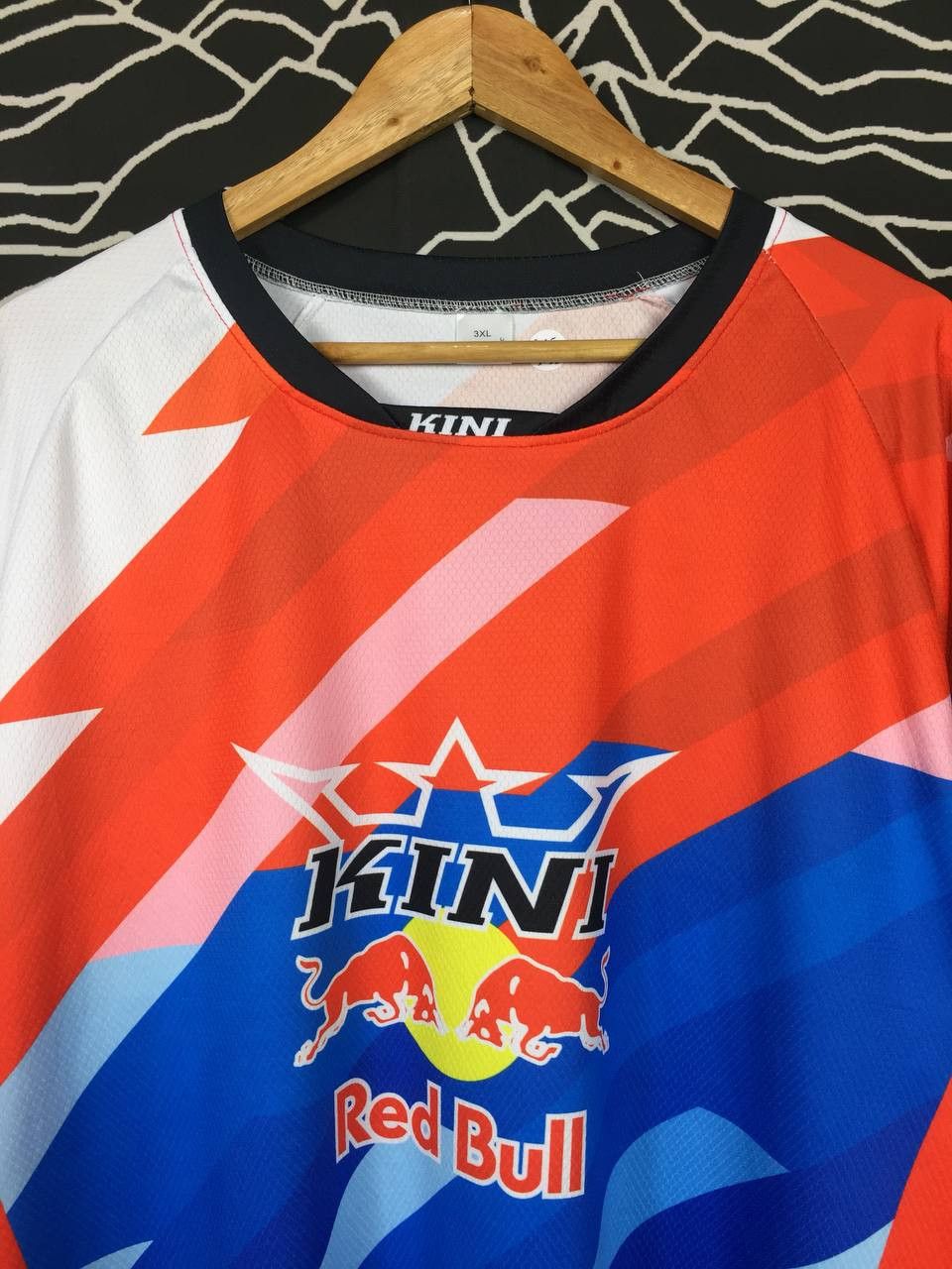 Red Bull KINI Red Bull Downhill Gear Cycling Motocross Jersey Size US XXL / EU 58 / 5 - 4 Thumbnail
