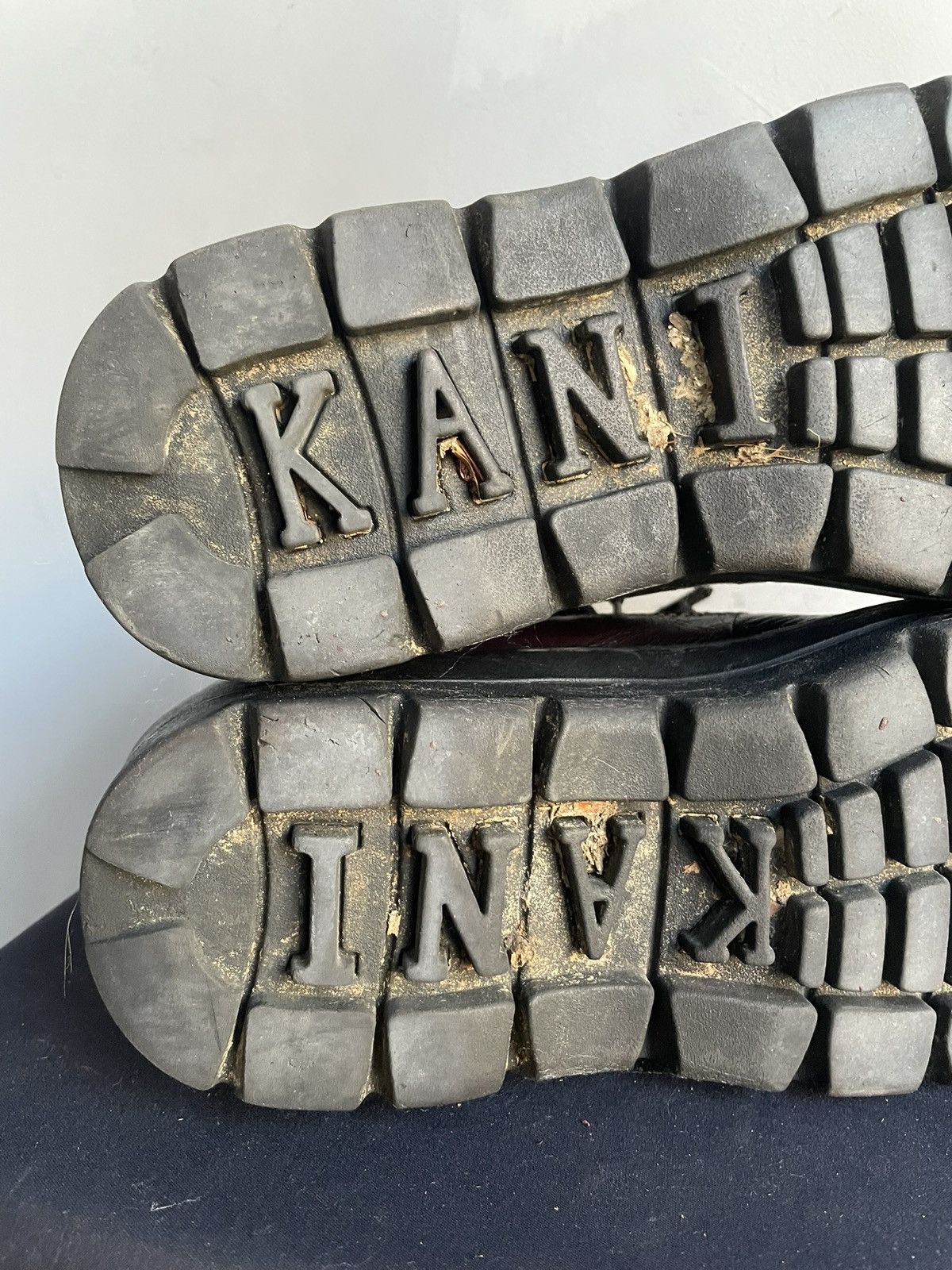 Karl Kani Burgundy New Rock Platform boots y2k avant garde karl kani Size US 10 / EU 43 - 12 Thumbnail