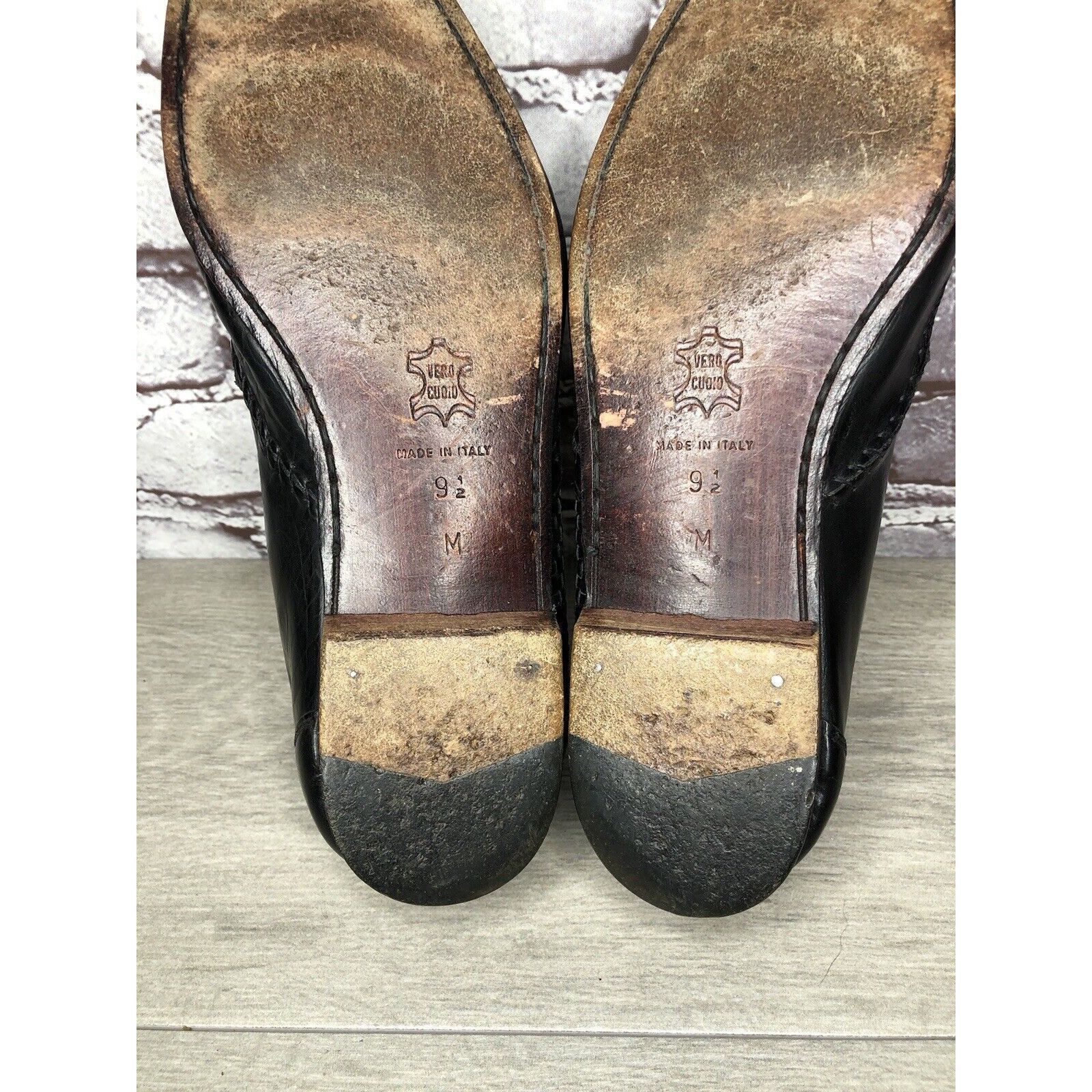 Other Santorini Black Leather BasketWeaves Woven Tassel Loafers Me Size US 9.5 / EU 42-43 - 7 Thumbnail