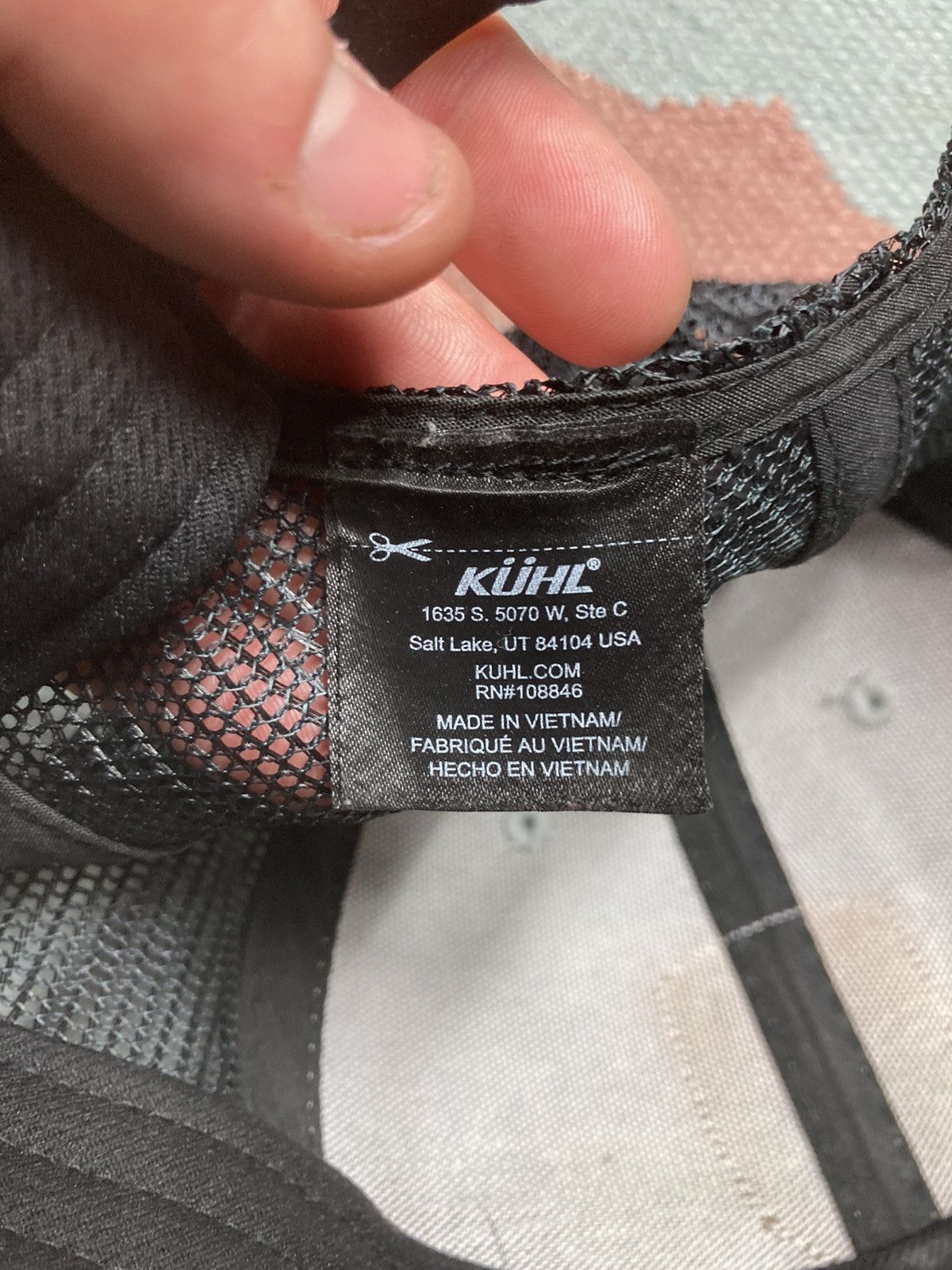 Kuhl Kuhl trucker hat outdoor hiking SnapBack born the mountains Size ONE SIZE - 8 Thumbnail