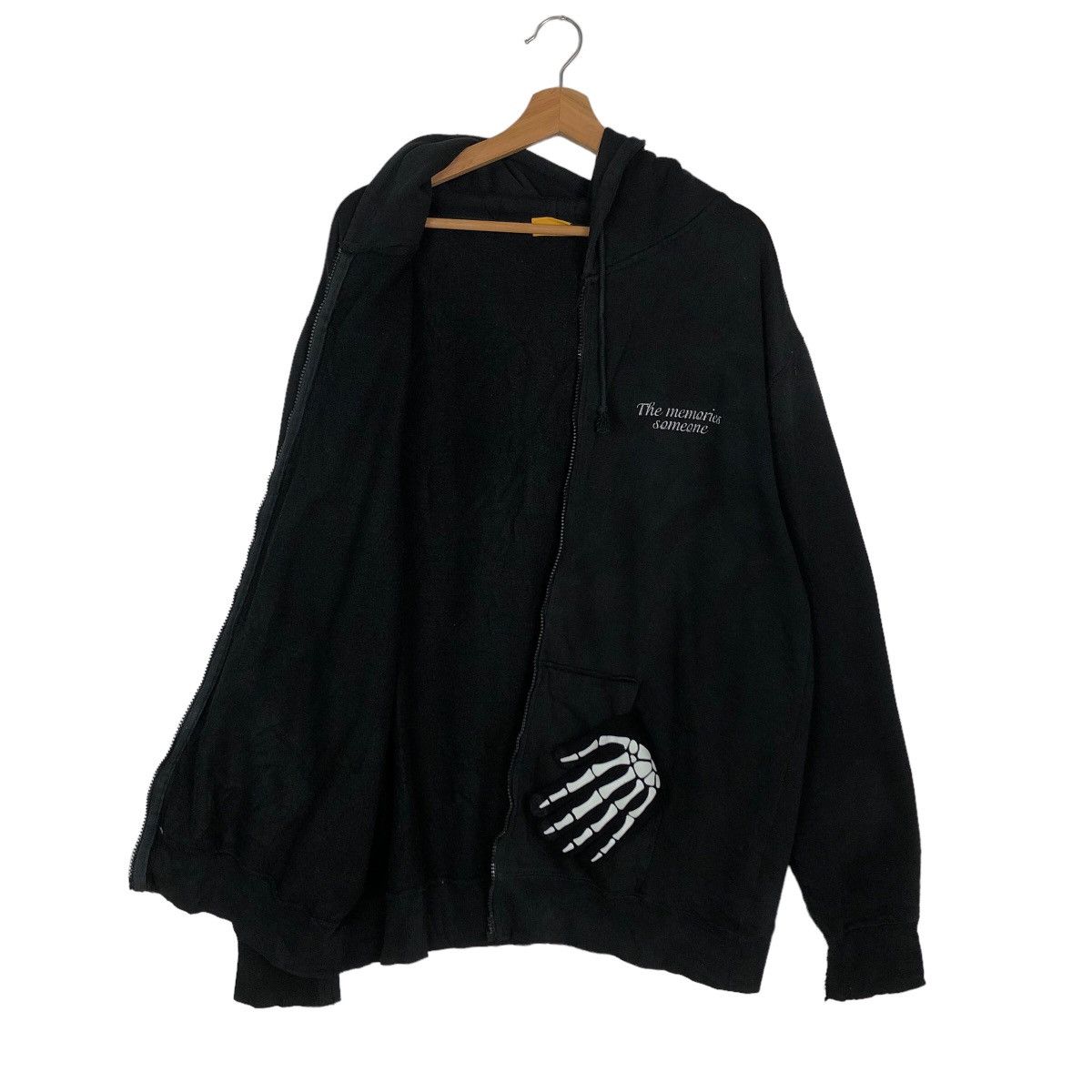 Japanese Brand VINTAGE GOLD EXPERIENCE HOODIE ZIPPER BIG LOGO Size US L / EU 52-54 / 3 - 9 Thumbnail