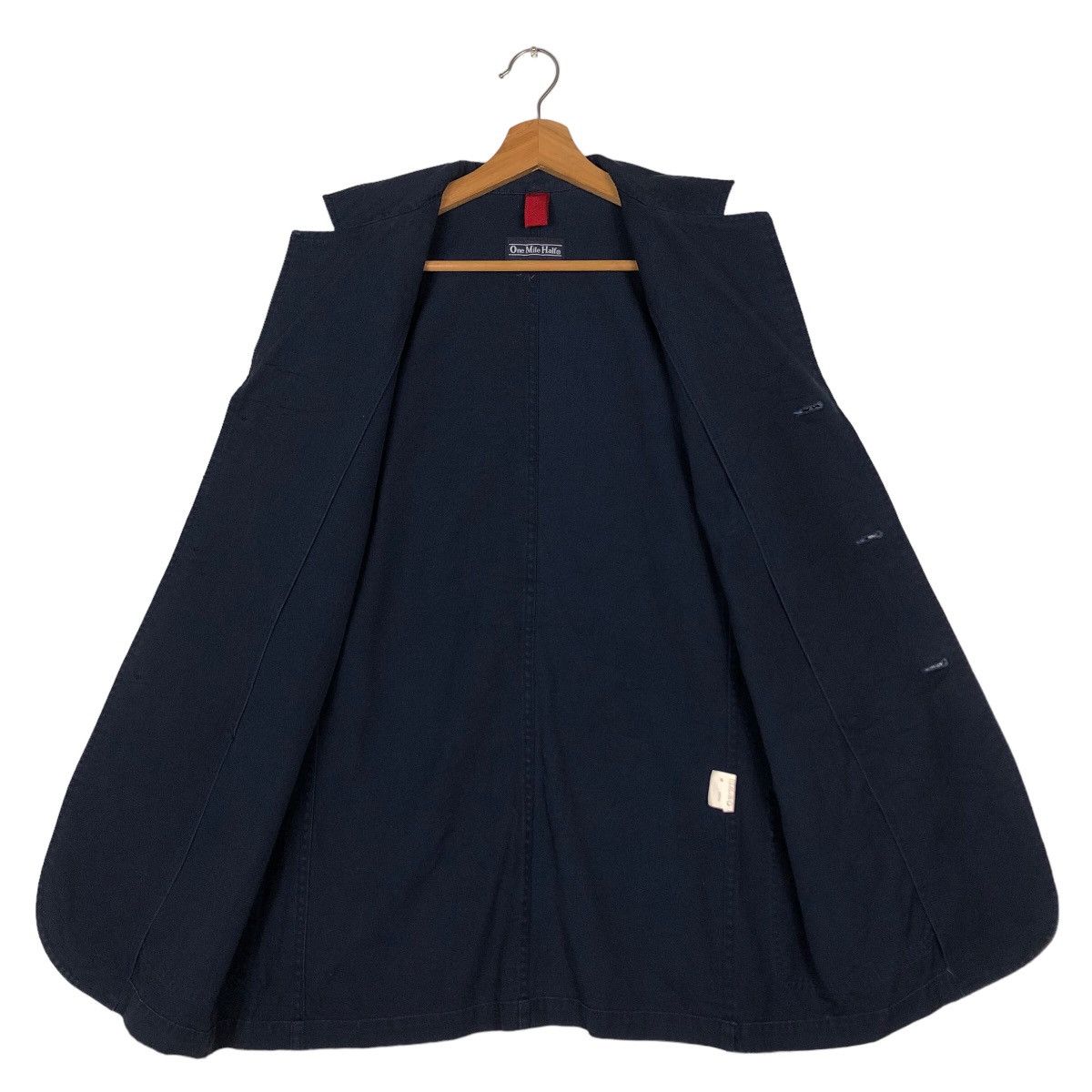 Japanese Brand 🔥Vintage Work Chore Jacket One Mile Half Issey Miyake Japan Size US M / EU 48-50 / 2 - 13 Thumbnail