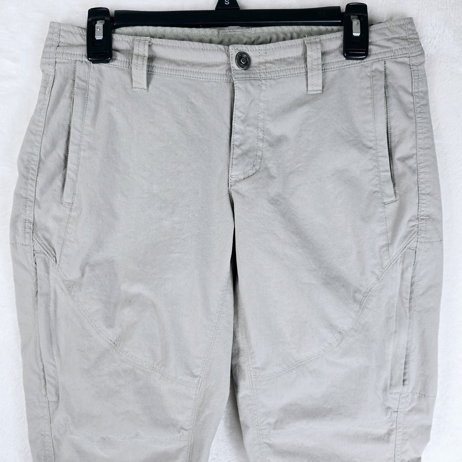 Kuhl Kuhl Spire Roll Up Pants 8 Short 32x29 Gray Stretch Hiking Size 30" / US 8 / IT 44 - 3 Thumbnail