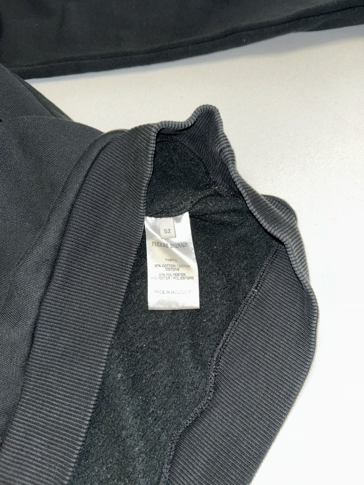Balmain FW2017 Logo Raglan Crewneck Size US L / EU 52-54 / 3 - 5 Thumbnail