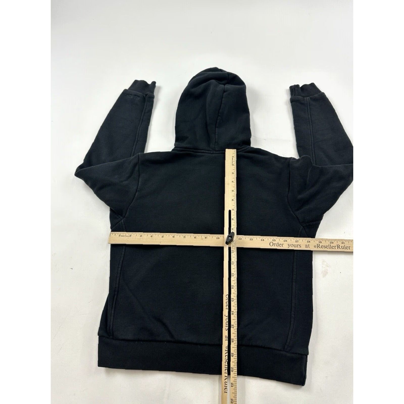 Adidas ADIDAS Hoodie Womens Small Black Full Zip Activewear Sweatshirt Size S / US 4 / IT 40 - 5 Thumbnail
