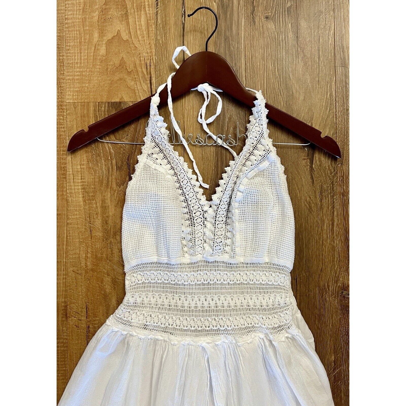 Other Sea Spice Resort Cotton Cover Double Slit M White Lace Size M / US 6-8 / IT 42-44 - 6 Thumbnail