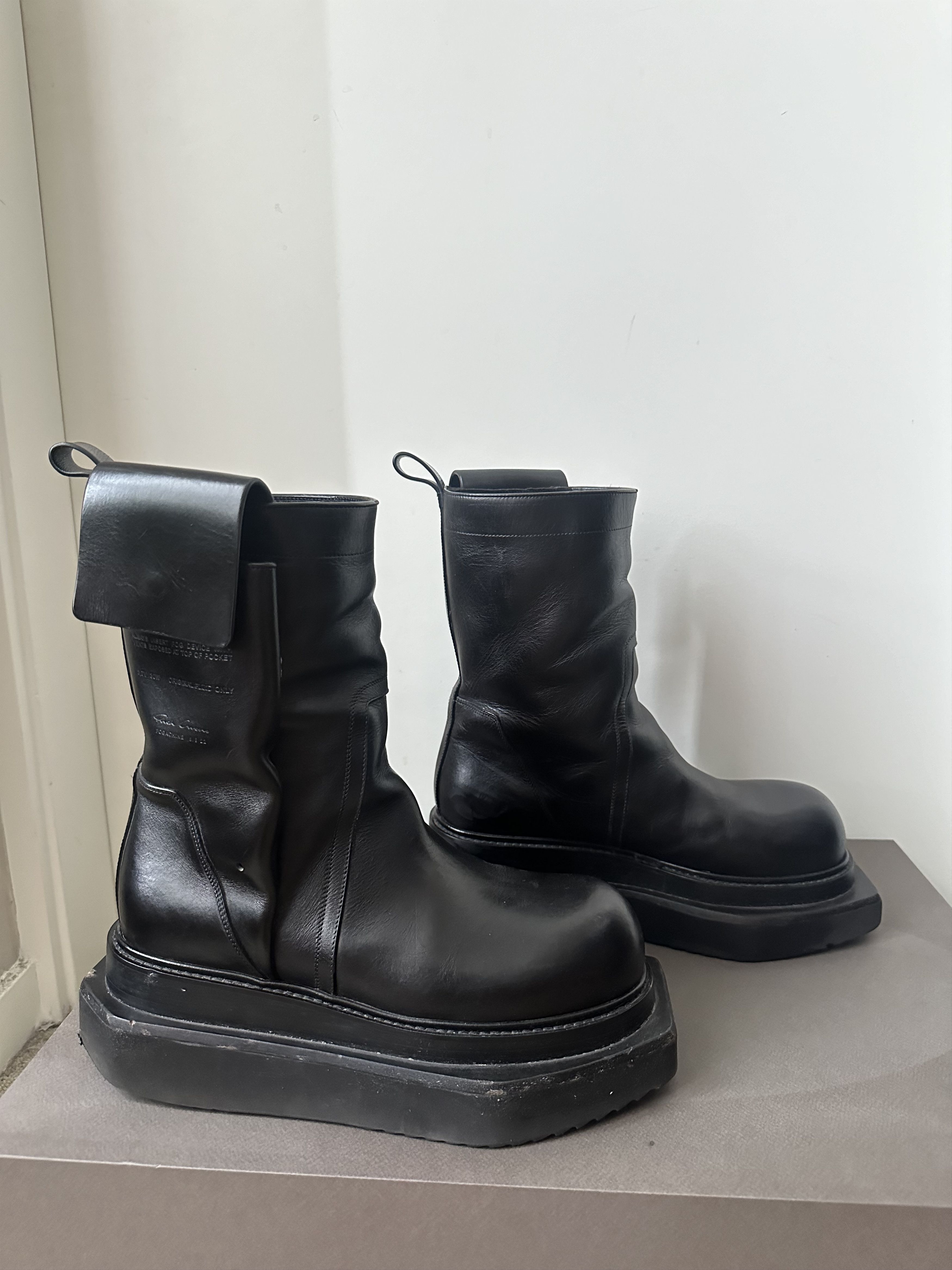 Rick Owens Cyclops Boots | Grailed
