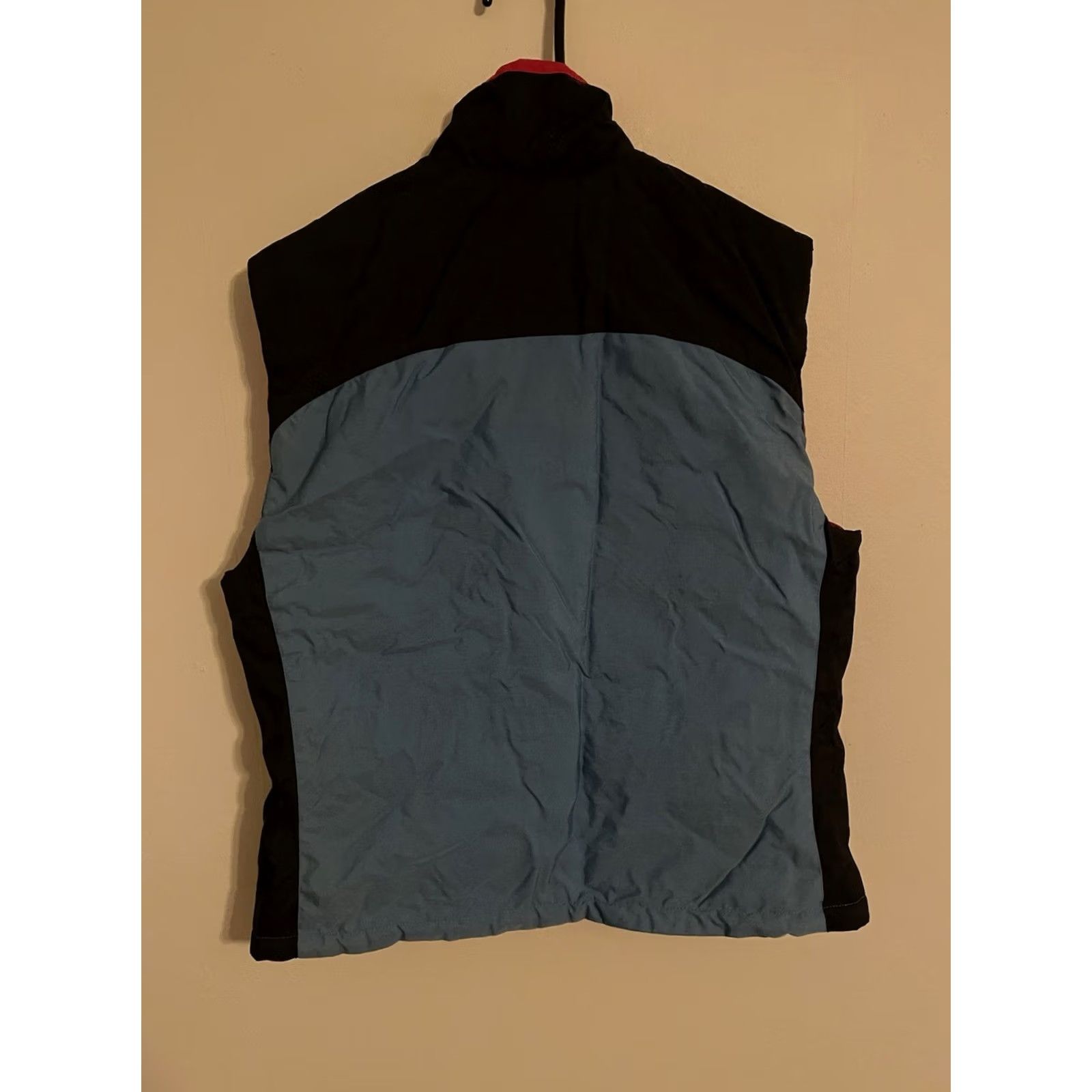 Nike VINTAGE Nike Reversible Vest Jacket Blue Red Padded Full Zip Mens Medium Y2K Size US M / EU 48-50 / 2 - 6 Thumbnail