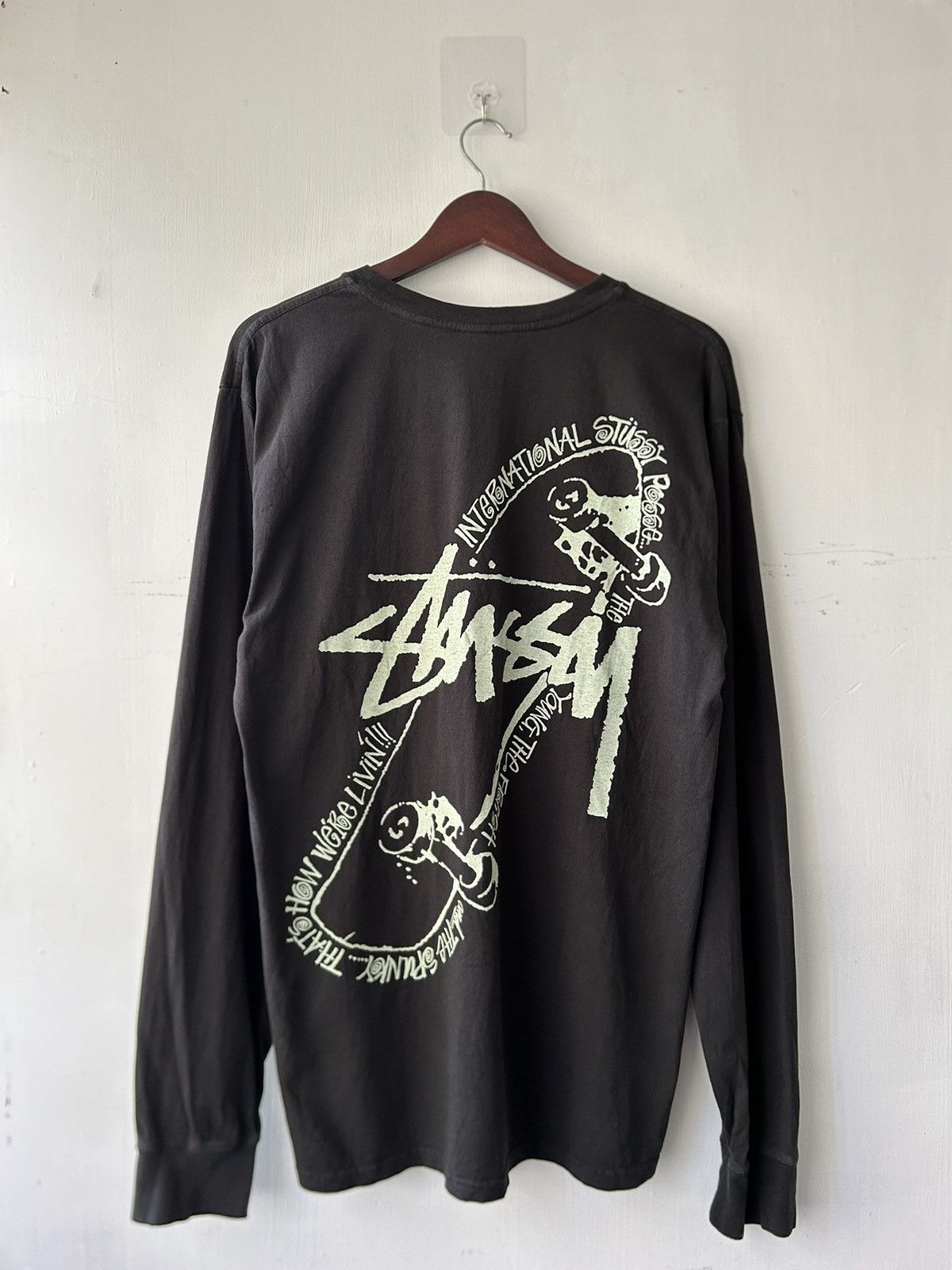 Stussy Stussy Posse Skate Pigment Dyed Tee Size US M / EU 48-50 / 2 - 4 Thumbnail
