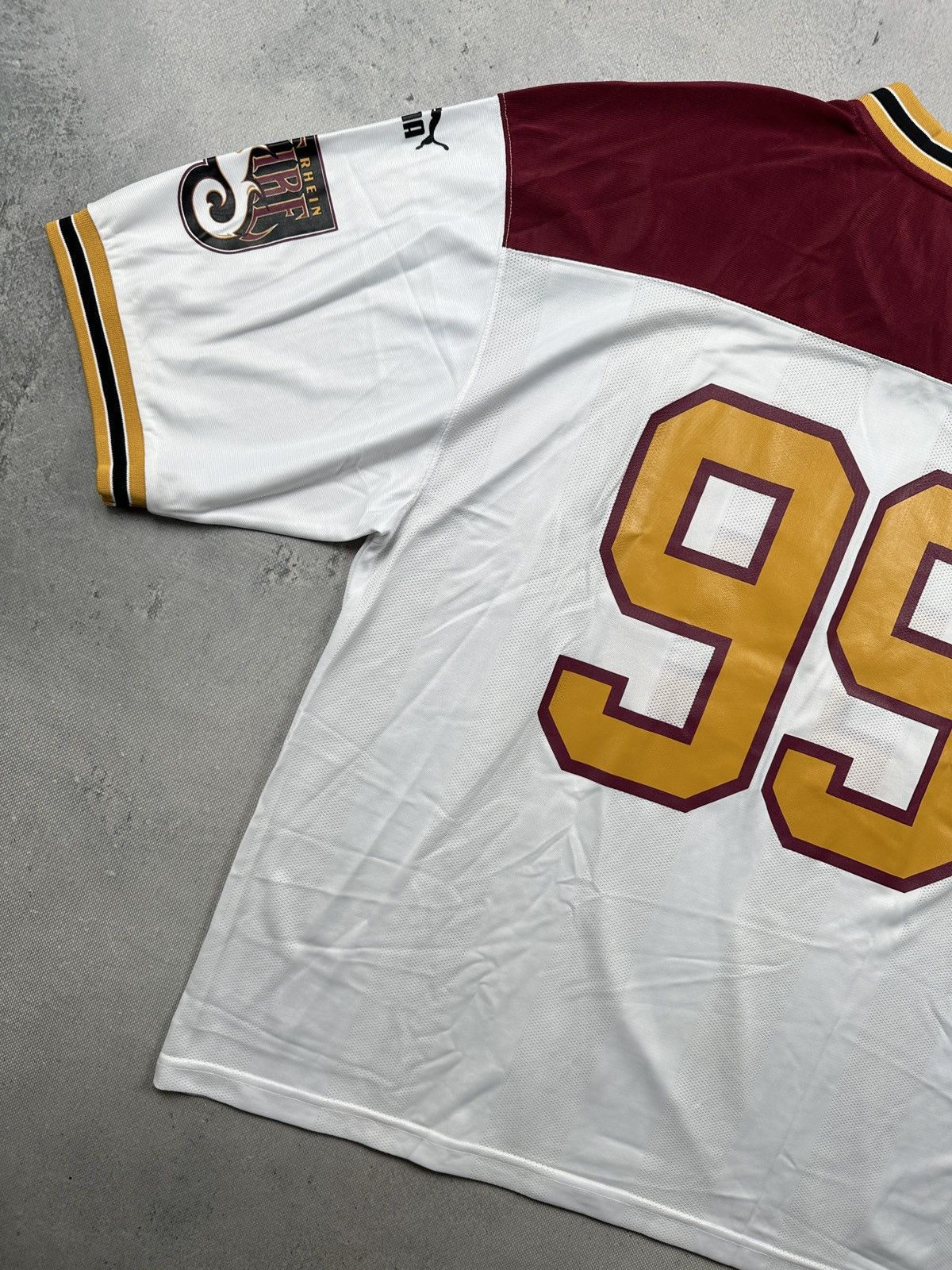 Puma Vintage 2000 Rhein Fire Fitzpatrick #99 Puma Football Jersey Size US XXL / EU 58 / 5 - 9 Thumbnail