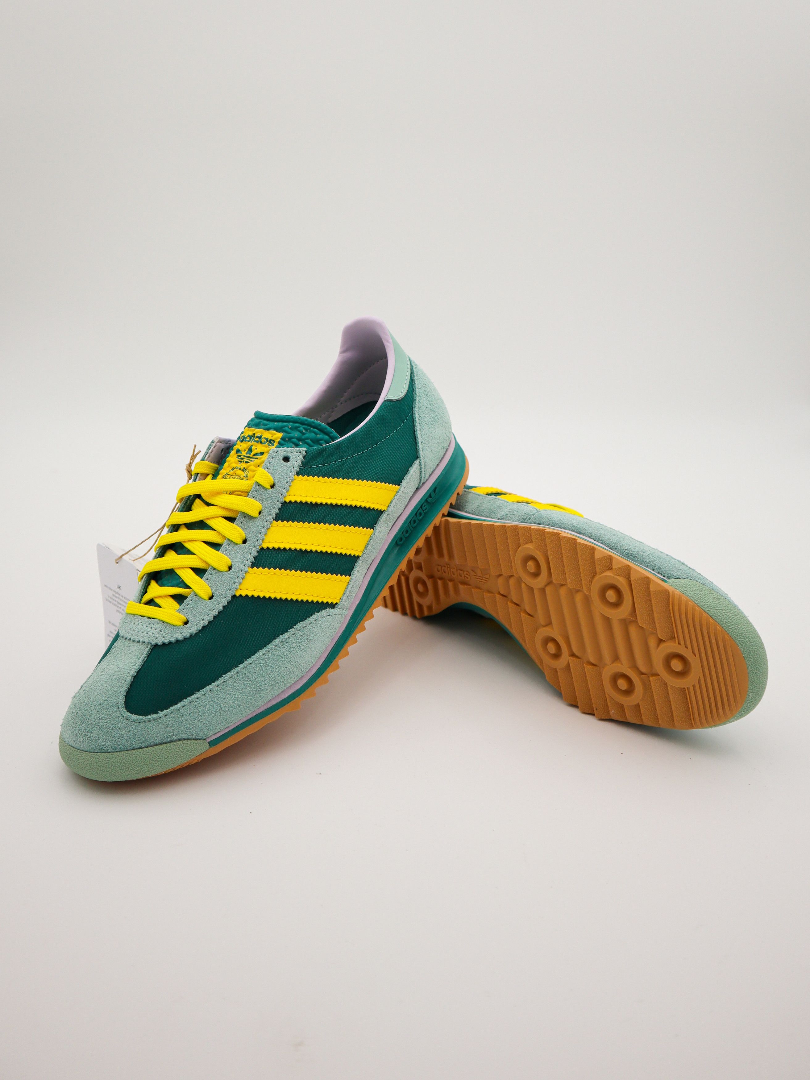 Adidas adidas Originals SL 72 - JH7391 - Green / Yellow Size US 7.5 / EU 40-41 - 2 Thumbnail