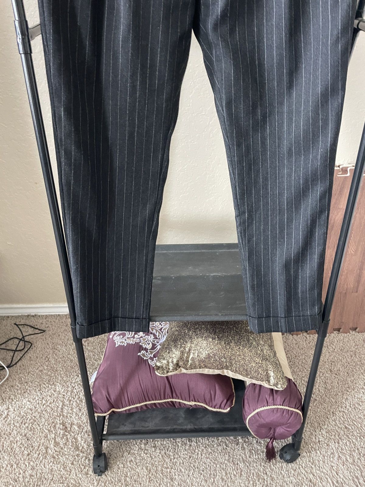 Allsaints Dabin Trouser Tapered Cropped Fit w/ Cuffs Size US 34 / EU 50 - 3 Thumbnail