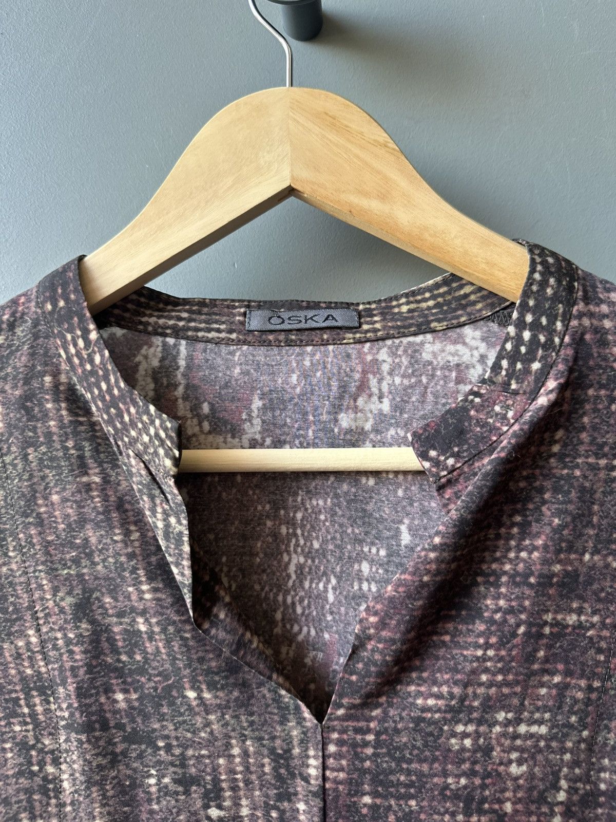 OSKA OSKA Abstract Print Relaxed Blouse Size M / US 6-8 / IT 42-44 - 3 Thumbnail
