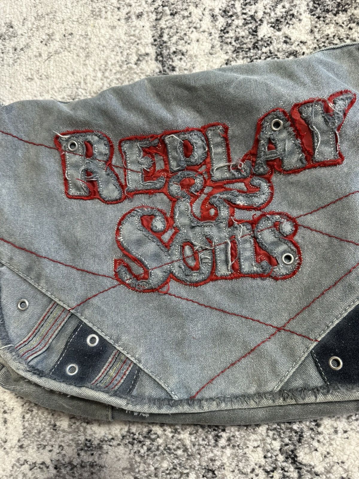 Replay Replay & Sons Vintage Denim Rare Bags Exclusive Edition Size ONE SIZE - 4 Thumbnail