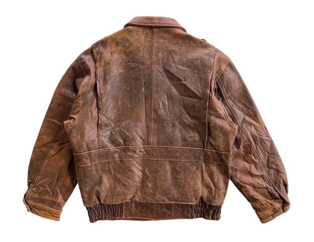 Japanese Brand Sub Urban Sheepskin Leather Jacket Size US L / EU 52-54 / 3 - 4 Thumbnail