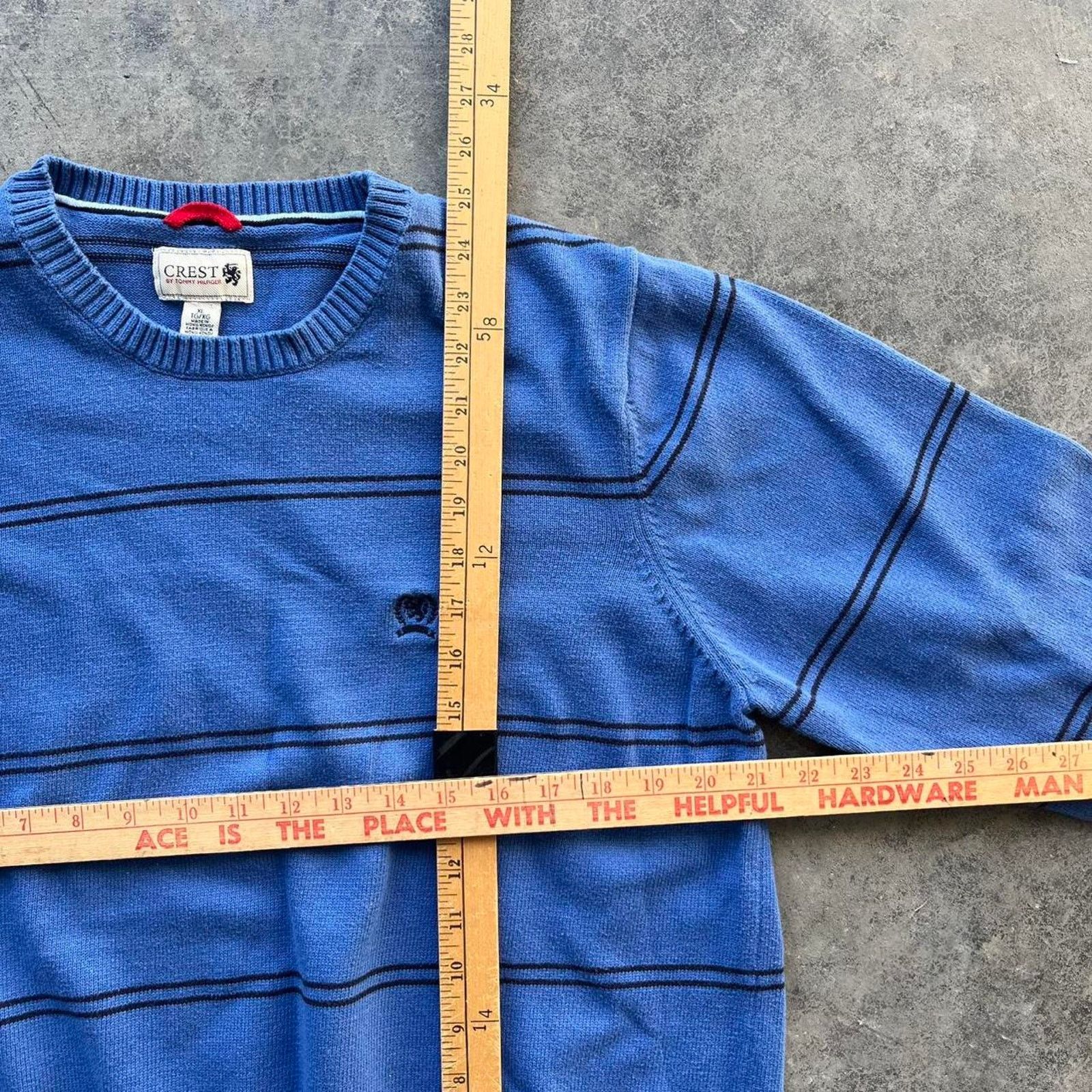 Tommy Hilfiger Vintage blue tommy hilfiger minimal Size US L / EU 52-54 / 3 - 4 Thumbnail