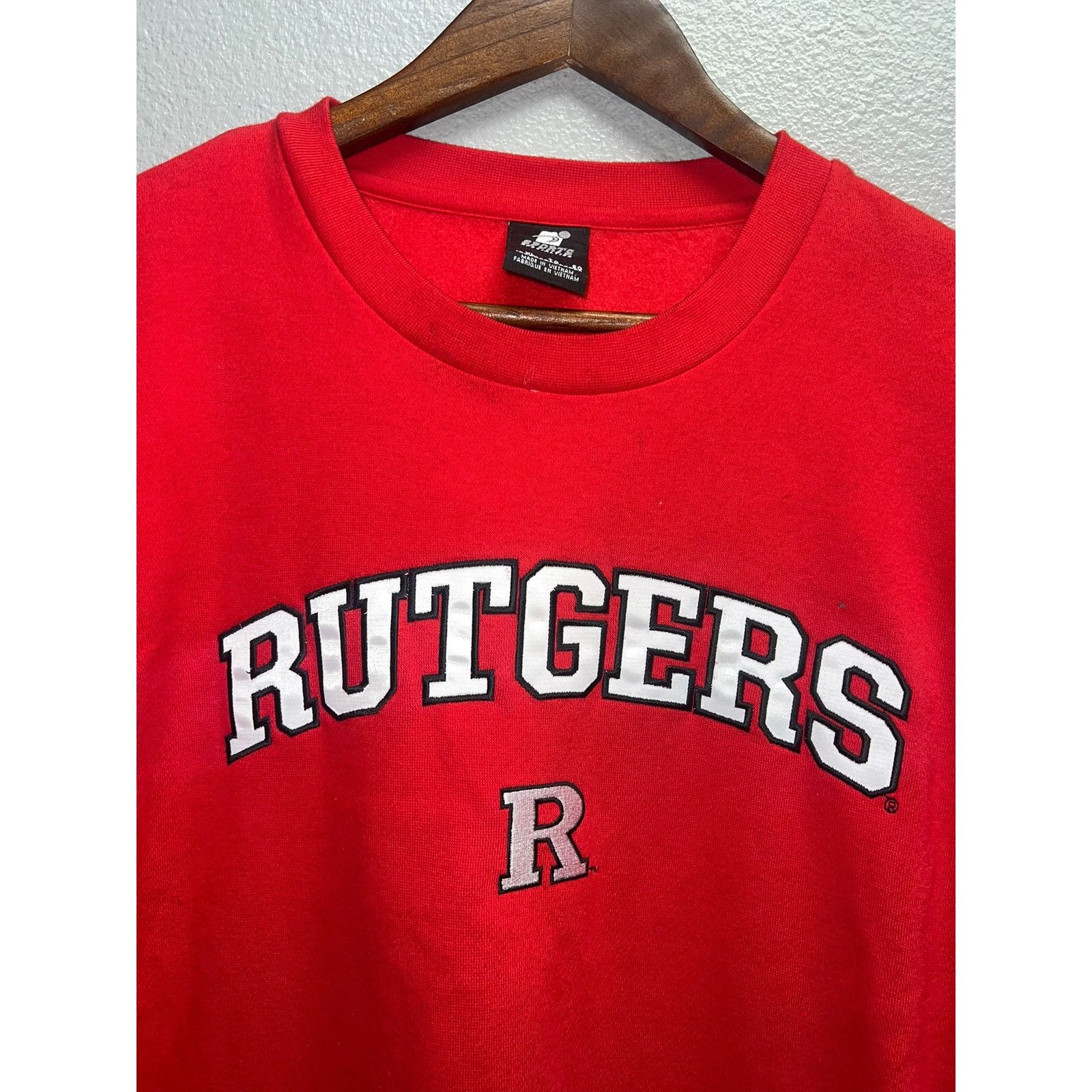 Vintage Vintage Rutgers University Sweatshirt College Crewneck XL Size US XL / EU 56 / 4 - 2 Thumbnail