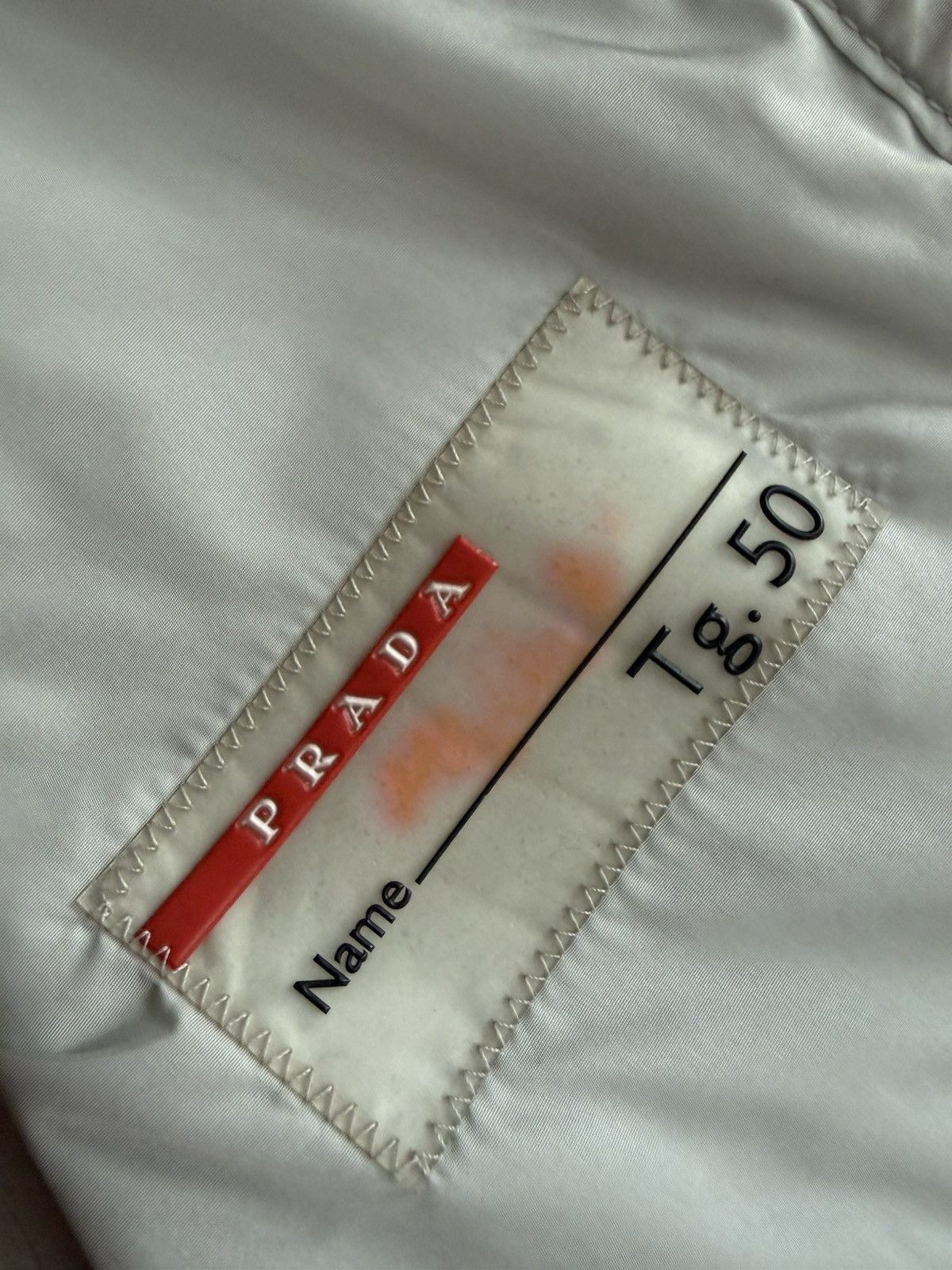 Prada Prada AW2000 Vintage Orange Y2k Biker Leather Jacket Size US M / EU 48-50 / 2 - 14 Thumbnail
