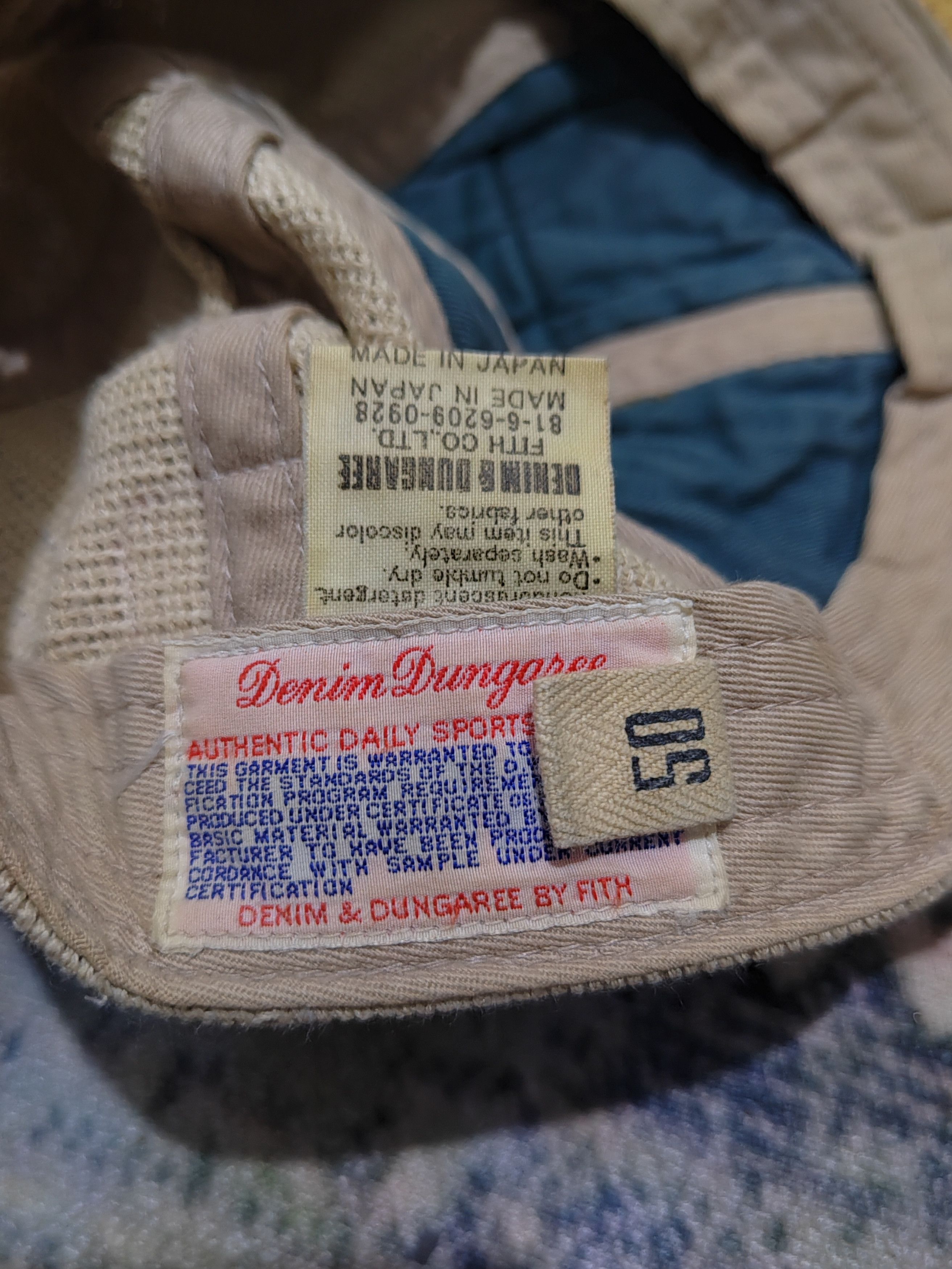 Japanese Brand Vintage Denim Dungaree By Fith Distressed Style (Kids Size) Size ONE SIZE - 5 Thumbnail