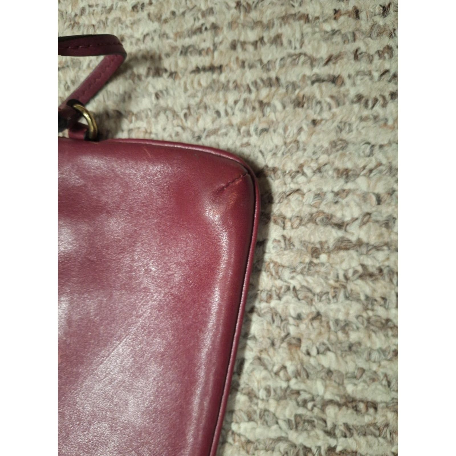 Coach Coach Legacy Wristlet Red Zip Womens Size ONE SIZE - 5 Thumbnail