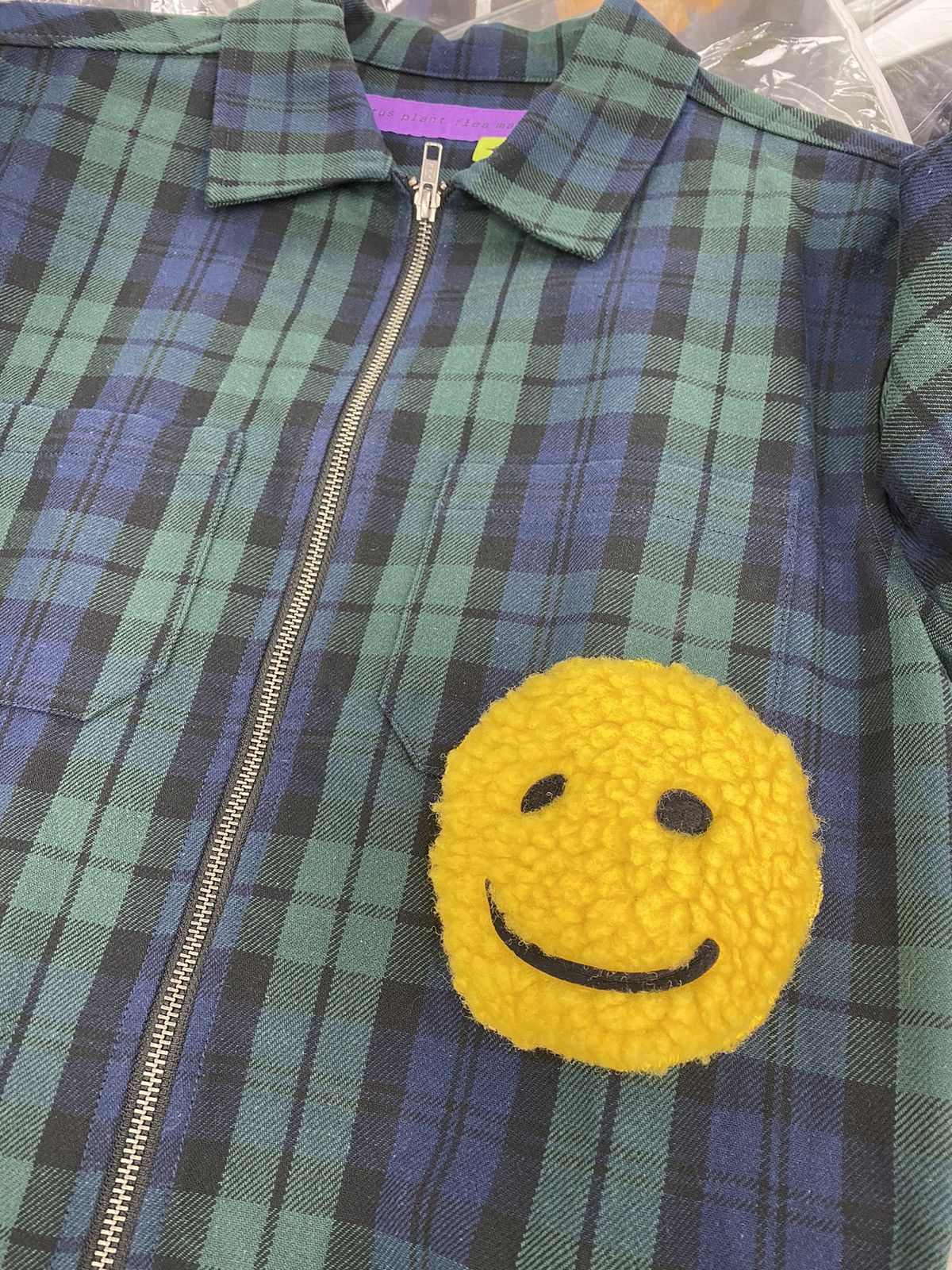 Cactus Plant Flea Market Cactus plant flea market check zip up plaid work jacket Size US S / EU 44-46 / 1 - 6 Thumbnail
