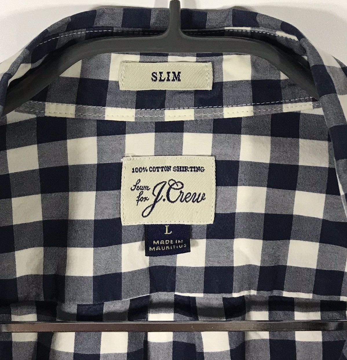 J.Crew J.Crew Plaid Button Shirt Slim Fit Size L Size US L / EU 52-54 / 3 - 5 Thumbnail