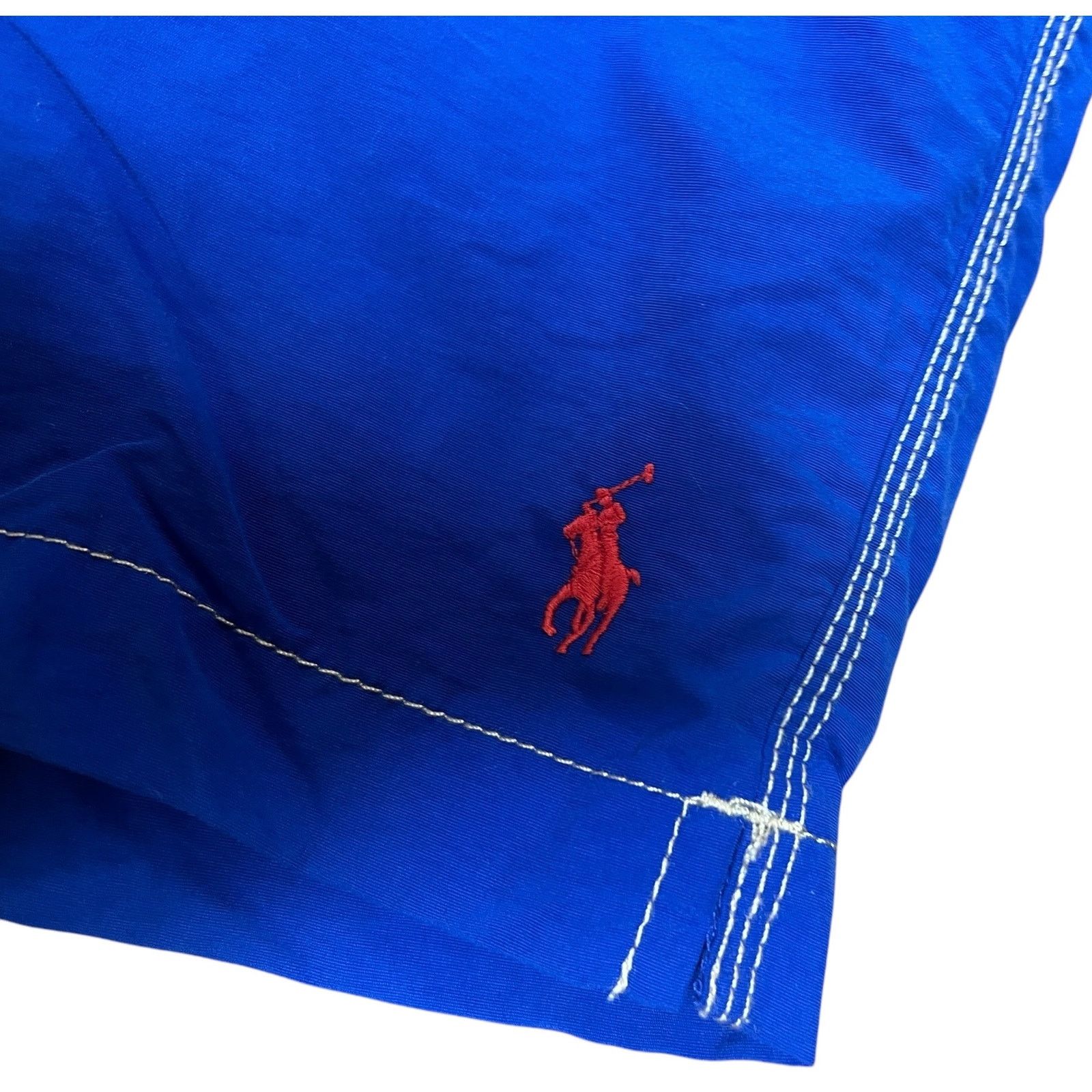 Ralph Lauren Polo by Ralph Lauren Royal Blue Men's Swim Shorts 2XB Big Size US 43 - 7 Thumbnail
