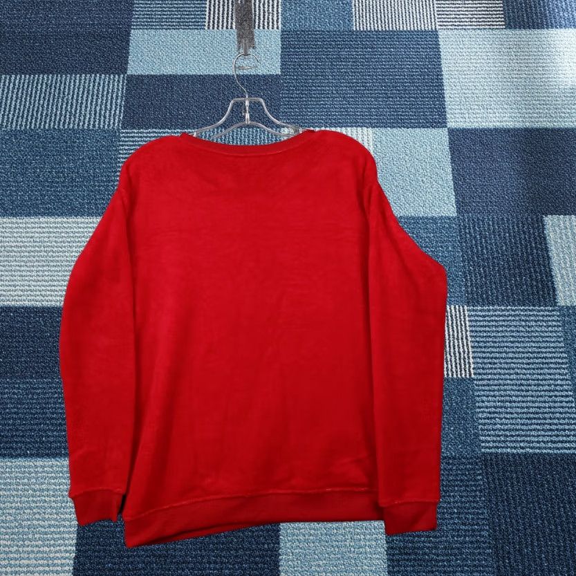 Star Wars Star Wars Sweater Womens S Small Red Pullover Logo Christmas Lights Fuzzy Knit Size S / US 4 / IT 40 - 1 Thumbnail