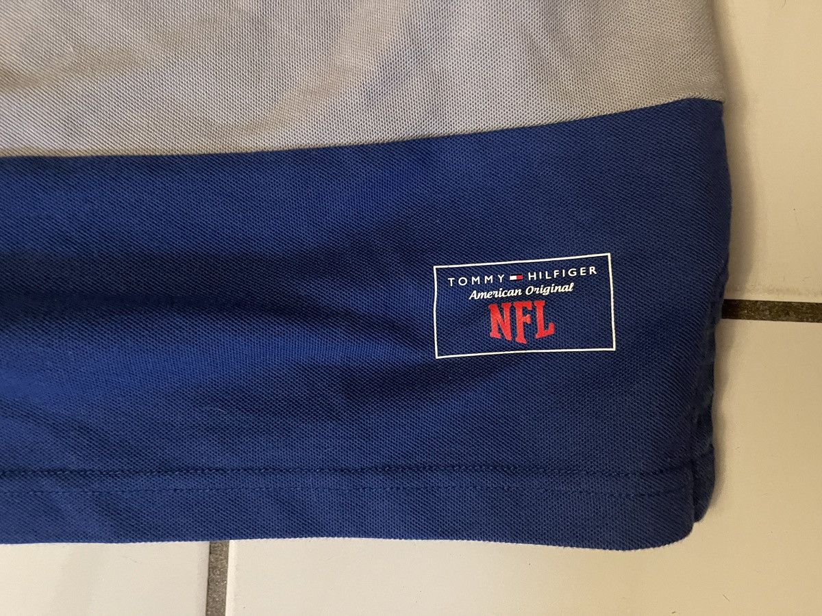 Tommy Hilfiger Tommy Hilfiger Royal Blue Gray Indianapolis Colts Polo Shirt Size US XXL / EU 58 / 5 - 2 Thumbnail