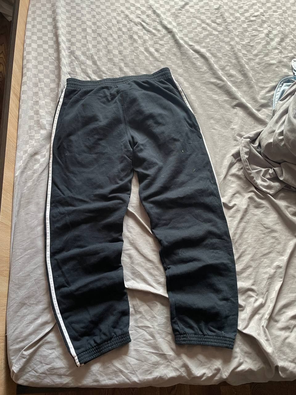 Adidas Adidas Sweatpants 3 Stripes Rap Baggy Drill Vintage Size US 34 / EU 50 - 7 Thumbnail