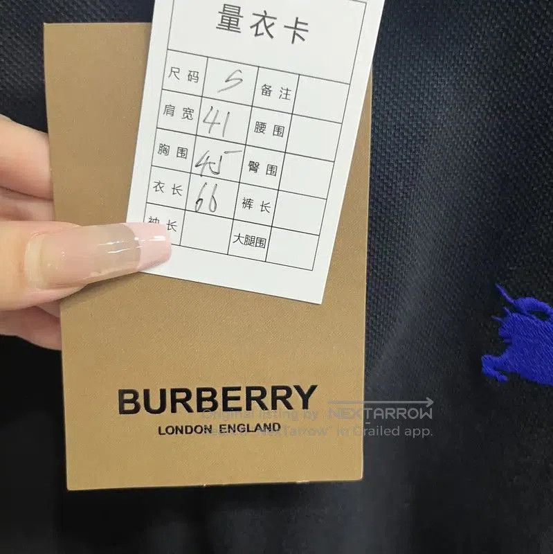 Burberry Burberry Women's Black Cotton T-Shirt Size S. Size S / US 4 / IT 40 - 3 Thumbnail