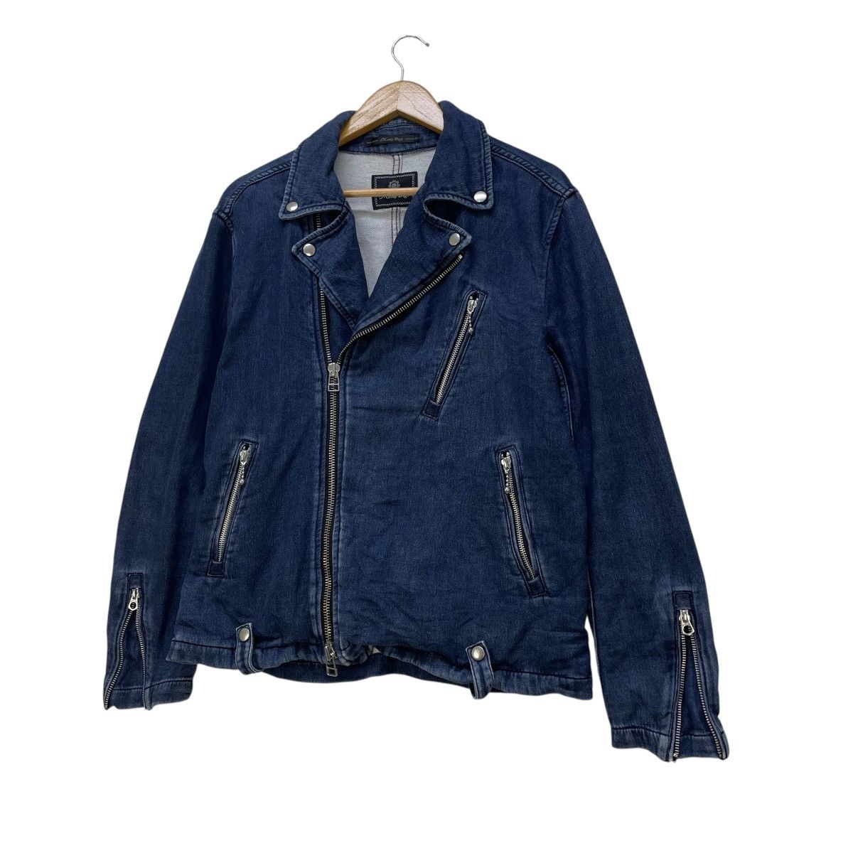 BIGI 💥Vintage Avant Garde Japanese Brand Men Bigi Double Collar Size US M / EU 48-50 / 2 - 2 Thumbnail