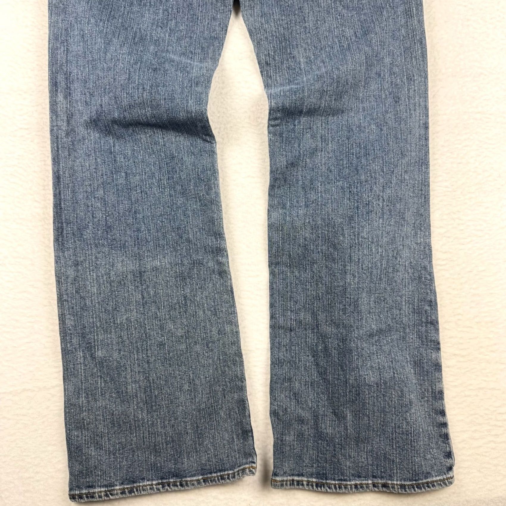 Lucky Brand VINTAGE Lucky Brand Dungarees Jeans Women 14 32x32 Mid Rise Bootcut 5-Pocket Denim Blue Y2K Size 36" / US 14 / IT 50 - 5 Thumbnail