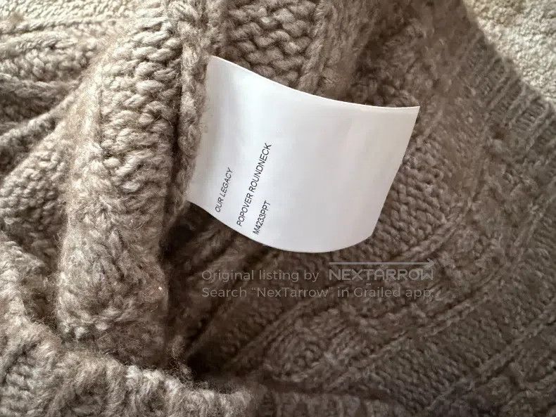 Our Legacy Our Legacy Wool Sweater Size US M / EU 48-50 / 2 - 7 Thumbnail