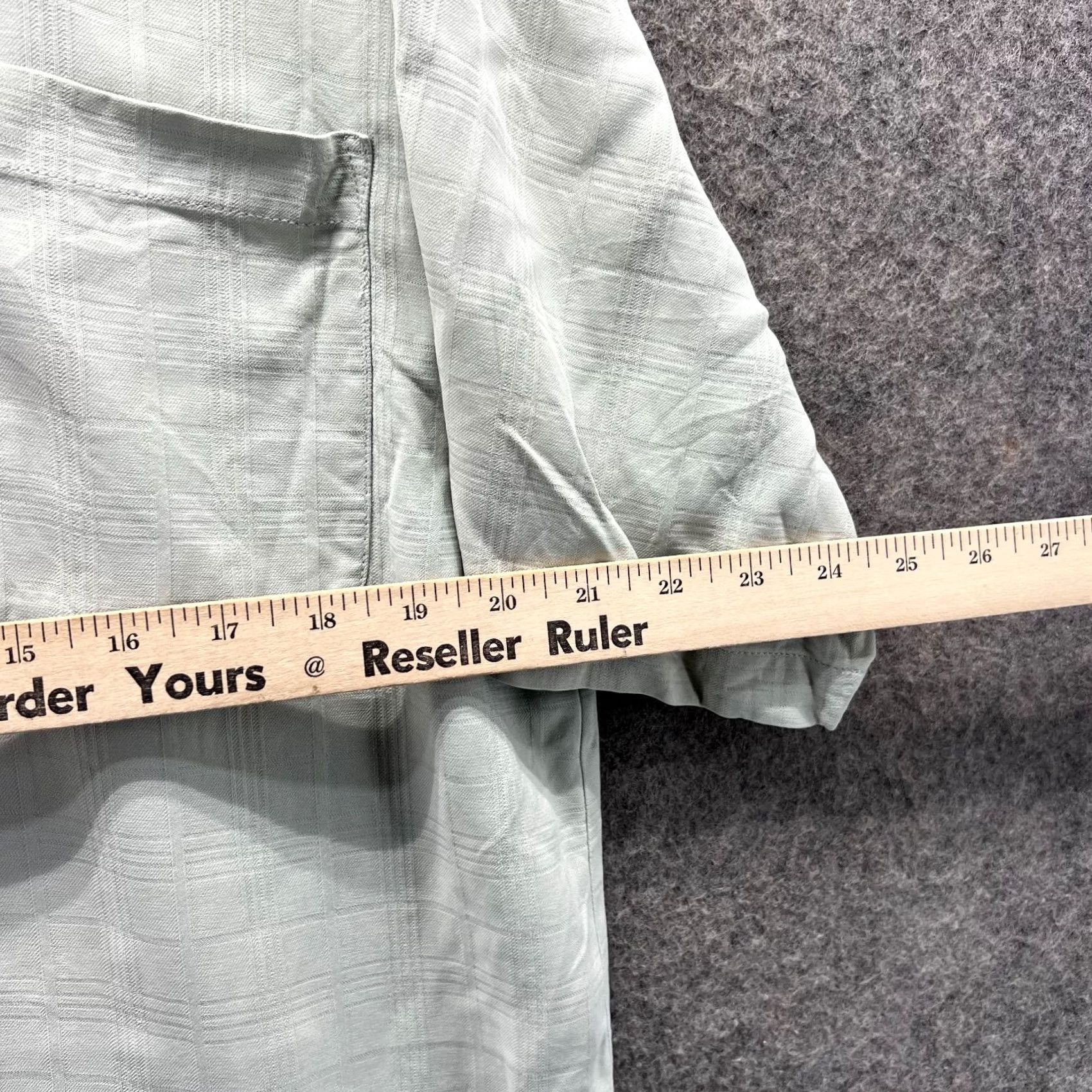 Tommy Bahama VINTAGE Tommy Bahama Shirt Mens M Green Button-Down Silk Hawaiian Glen Casual Shirt Size US M / EU 48-50 / 2 - 3 Thumbnail