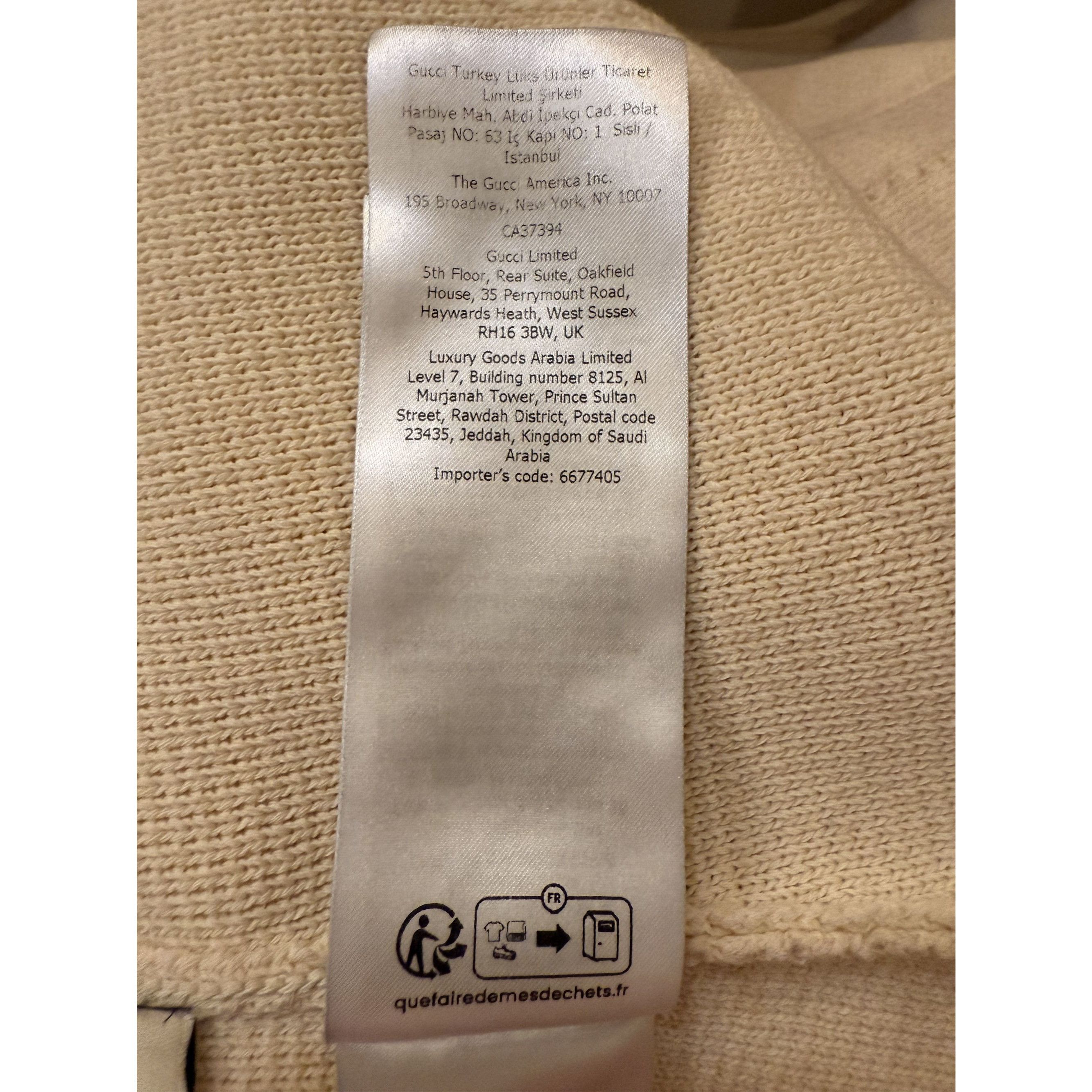 Gucci Gucci Womens Beige Wool Double-Breasted Jacket M Size M / US 6-8 / IT 42-44 - 12 Thumbnail