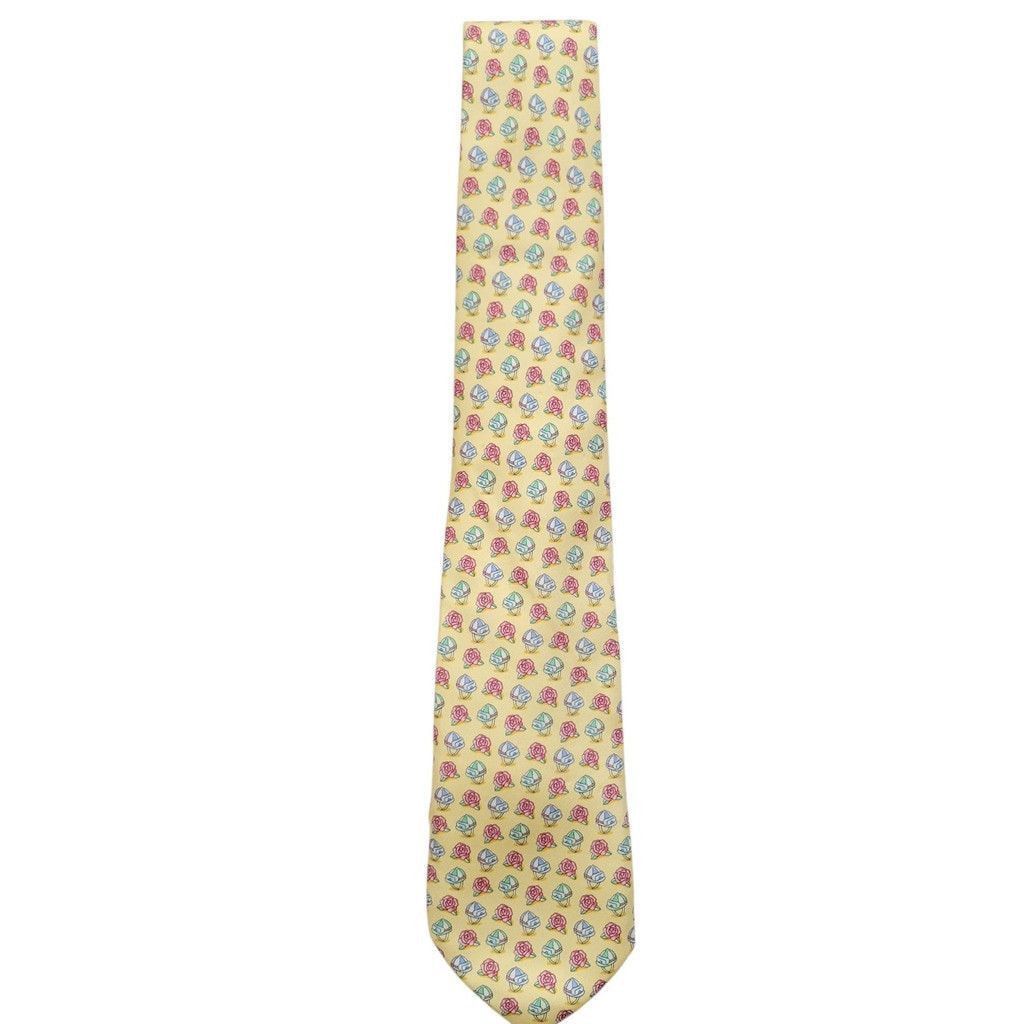 Vineyard Vines Vineyard Vines Custom Collection Men's 100% Silk Tie 3.5" Size ONE SIZE - 1 Thumbnail