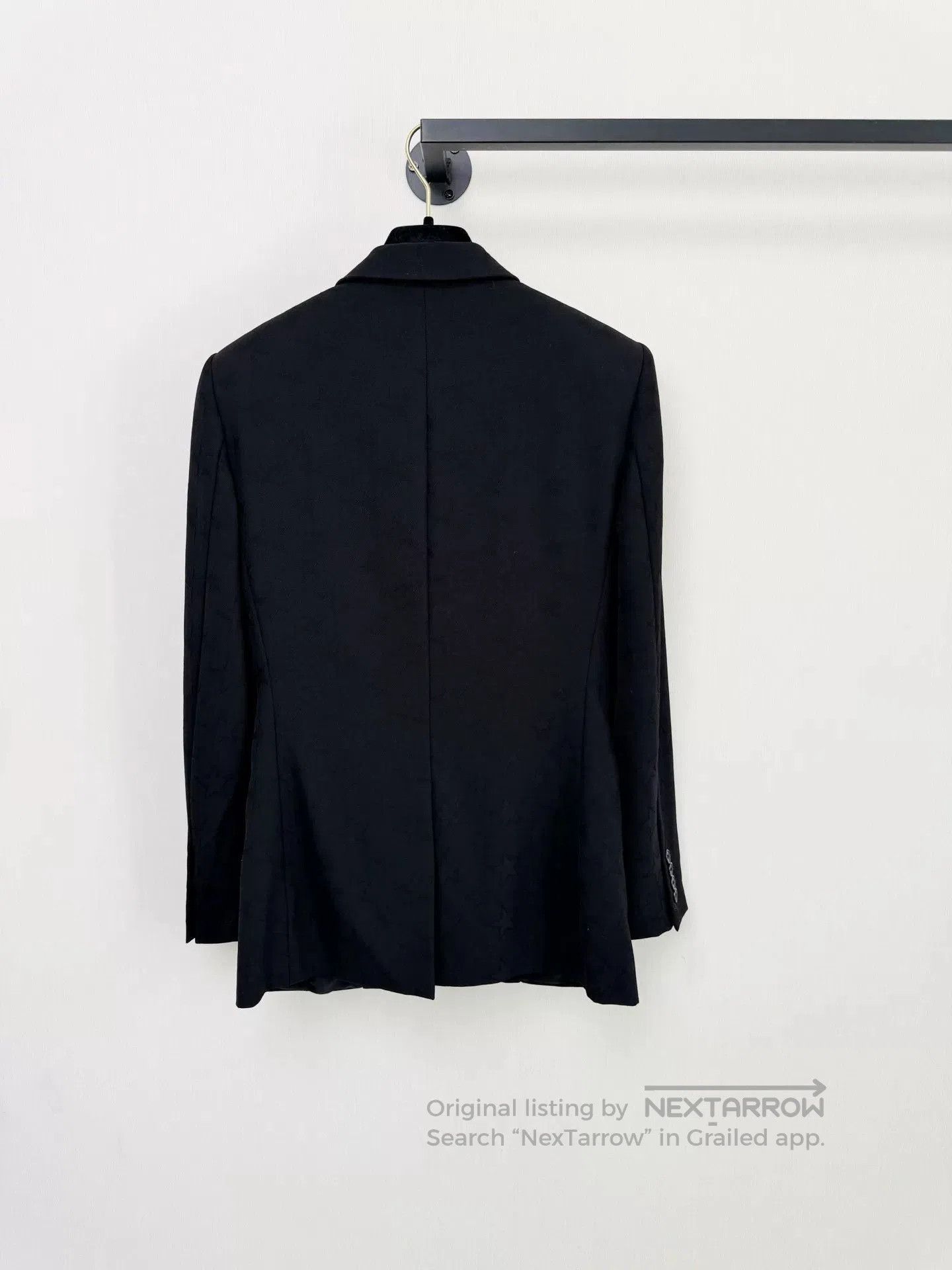 Saint Laurent Paris Saint Laurent Star Pattern Wool Blazer. Size US S / EU 44-46 / 1 - 7 Thumbnail