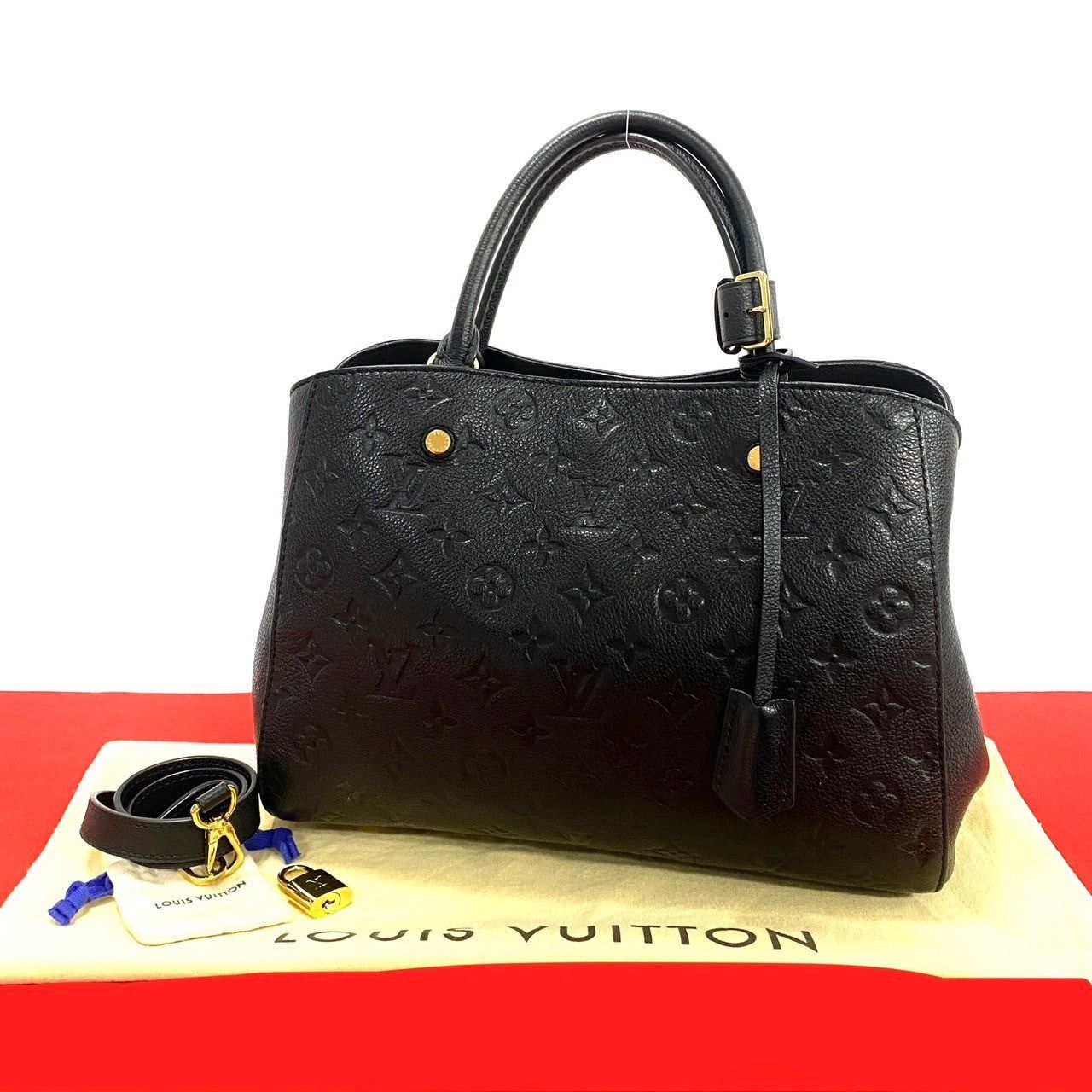 Louis Vuitton Louis Vuitton Shoulder Bag Black Leather Size ONE SIZE - 1 Thumbnail
